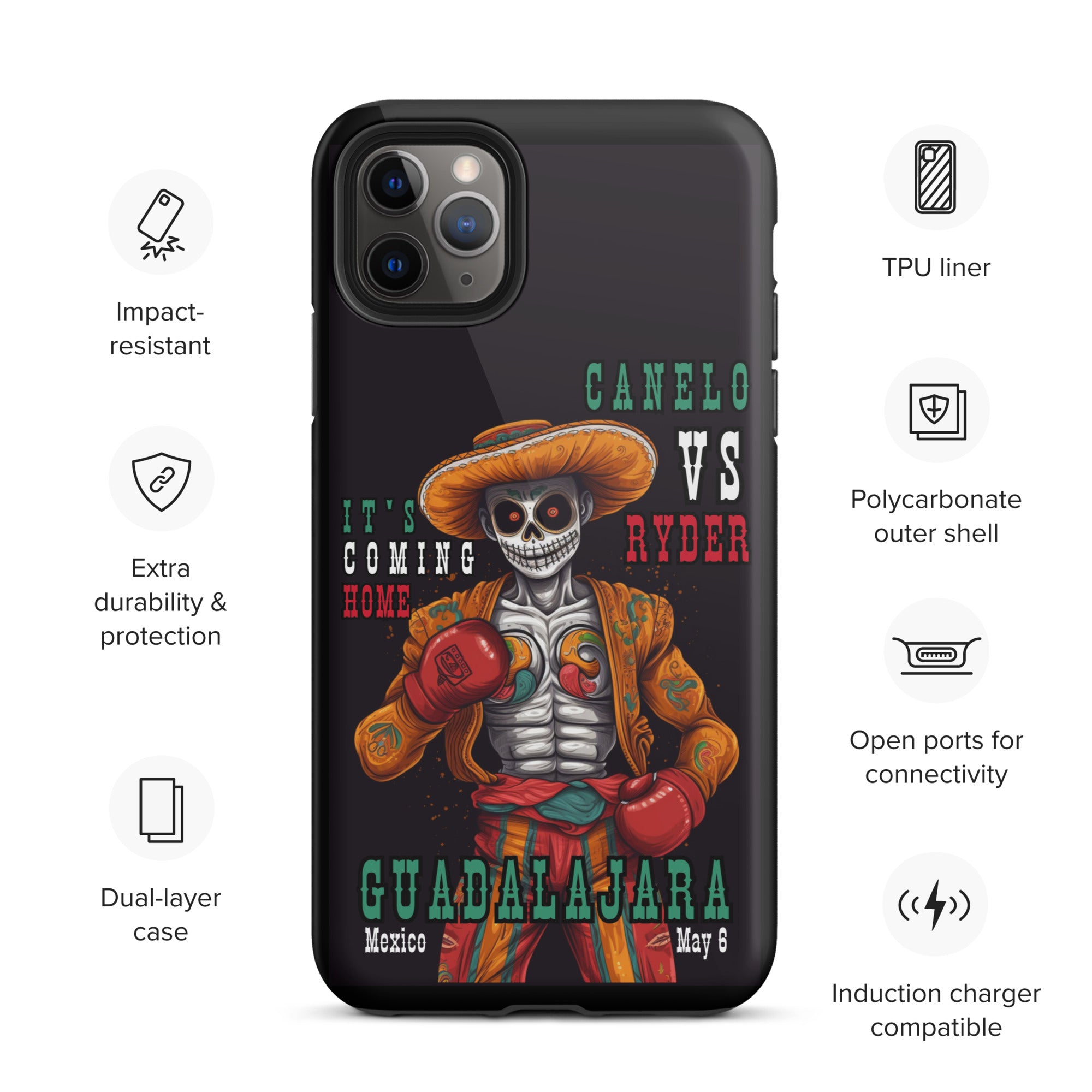 Canelo Alvarez - It's Coming Home! Tough iPhone Case