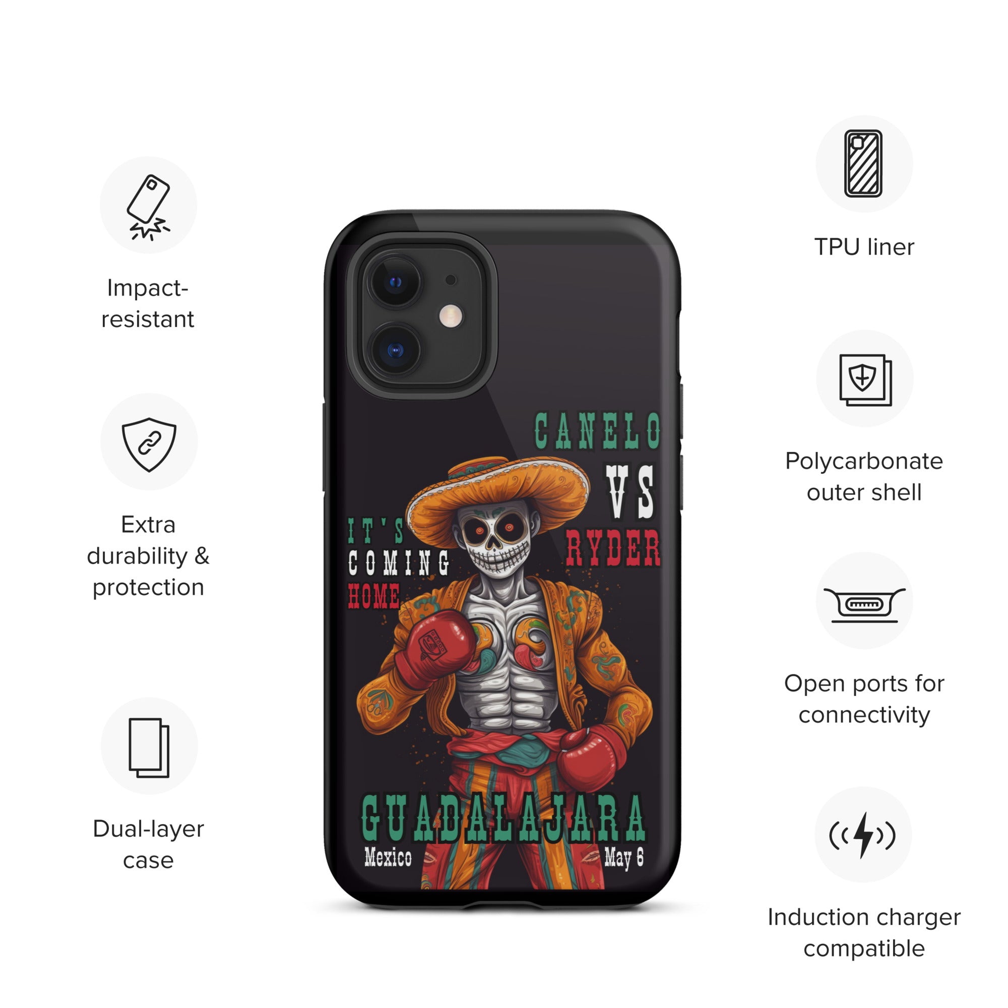 Canelo Alvarez - It's Coming Home! Tough iPhone Case