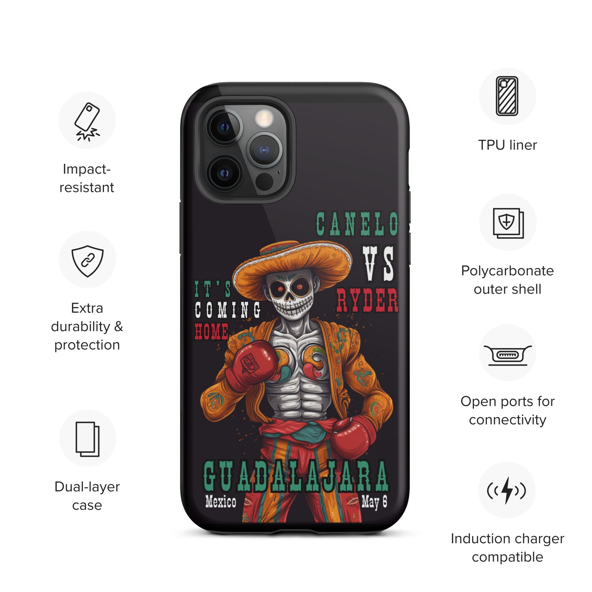 Canelo Alvarez - It's Coming Home! Tough iPhone Case