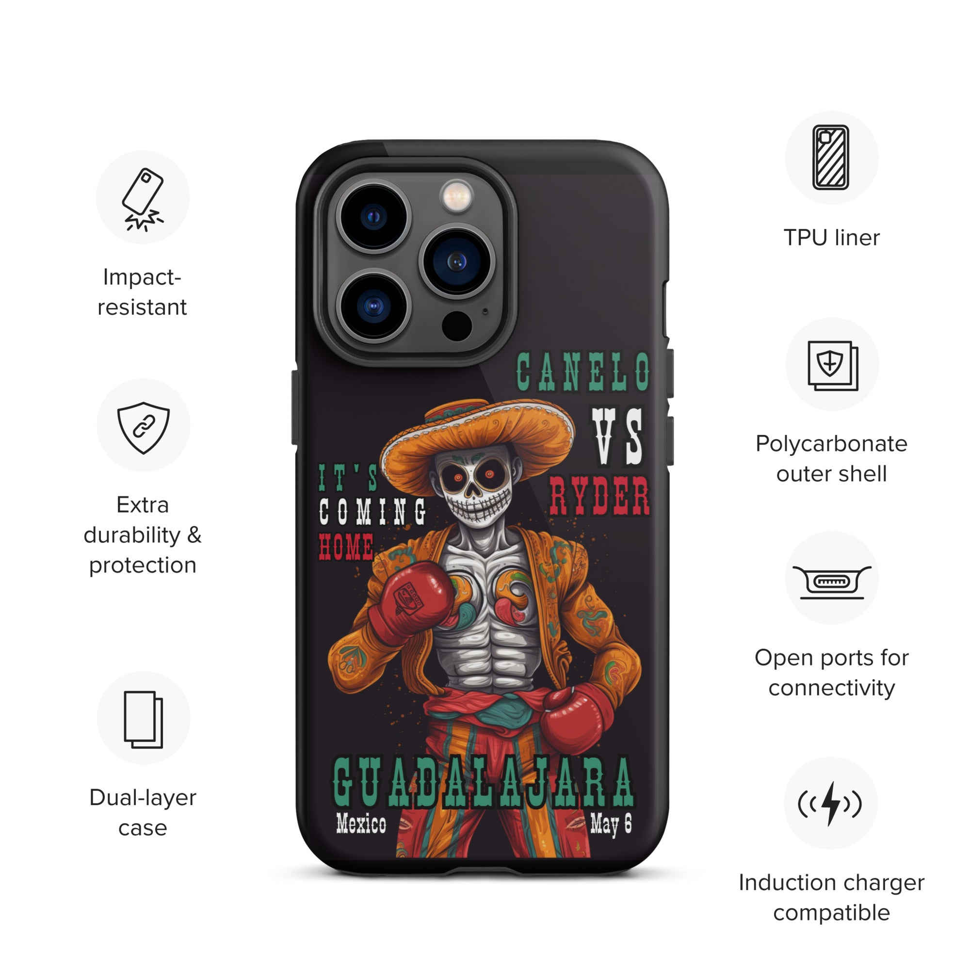 Canelo Alvarez - It's Coming Home! Tough iPhone Case