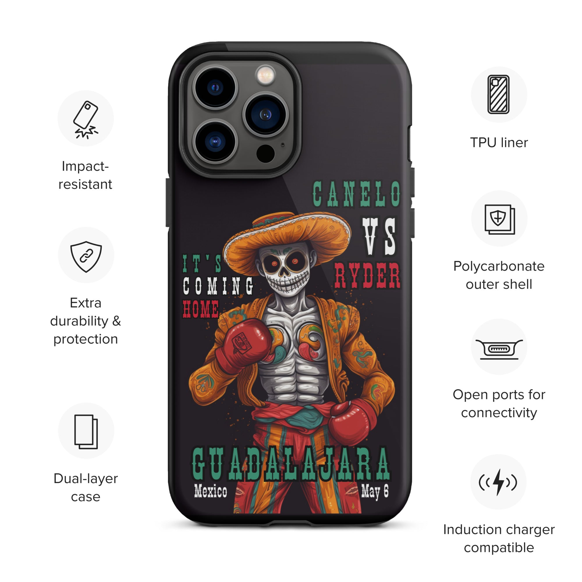 Canelo Alvarez - It's Coming Home! Tough iPhone Case