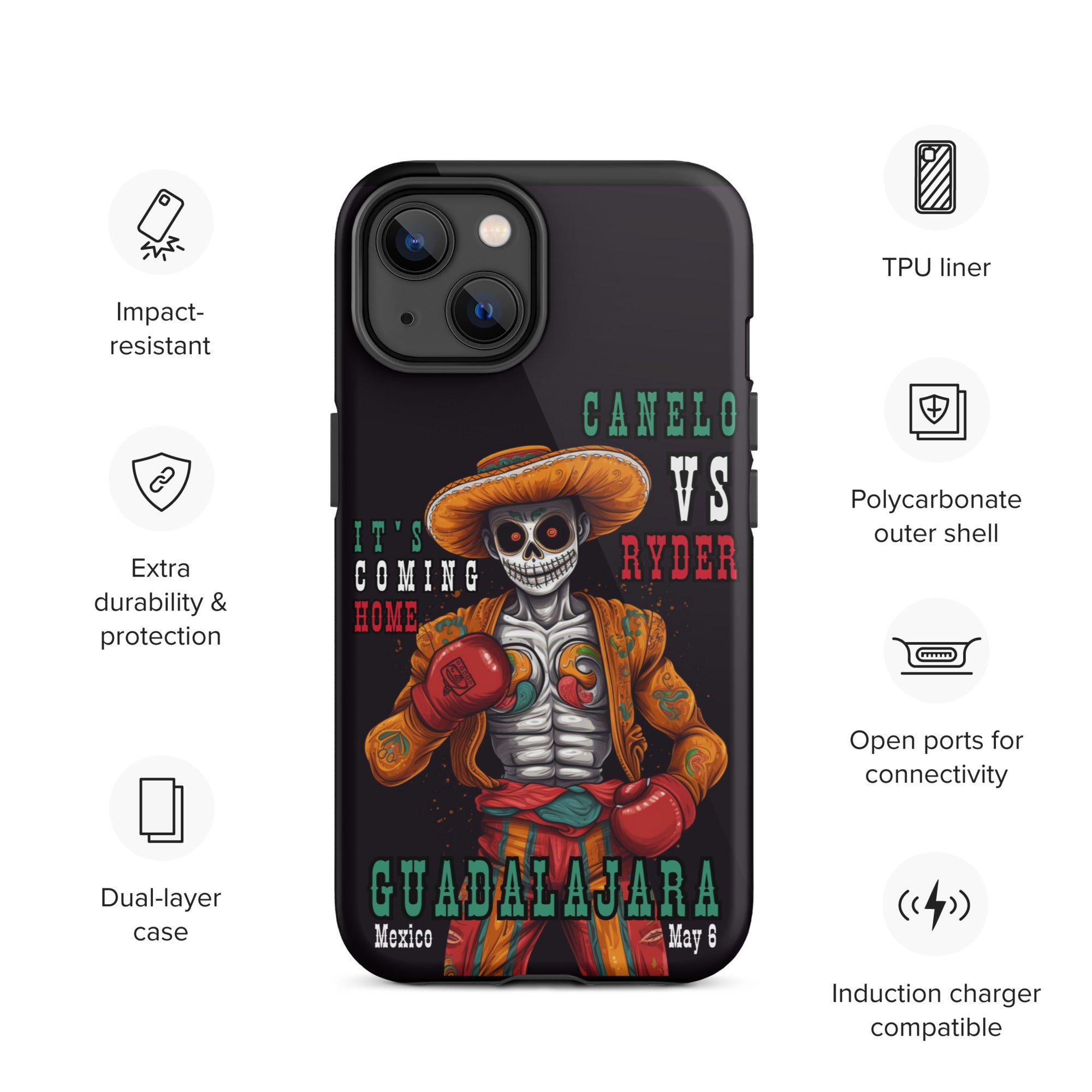 Canelo Alvarez - It's Coming Home! Tough iPhone Case