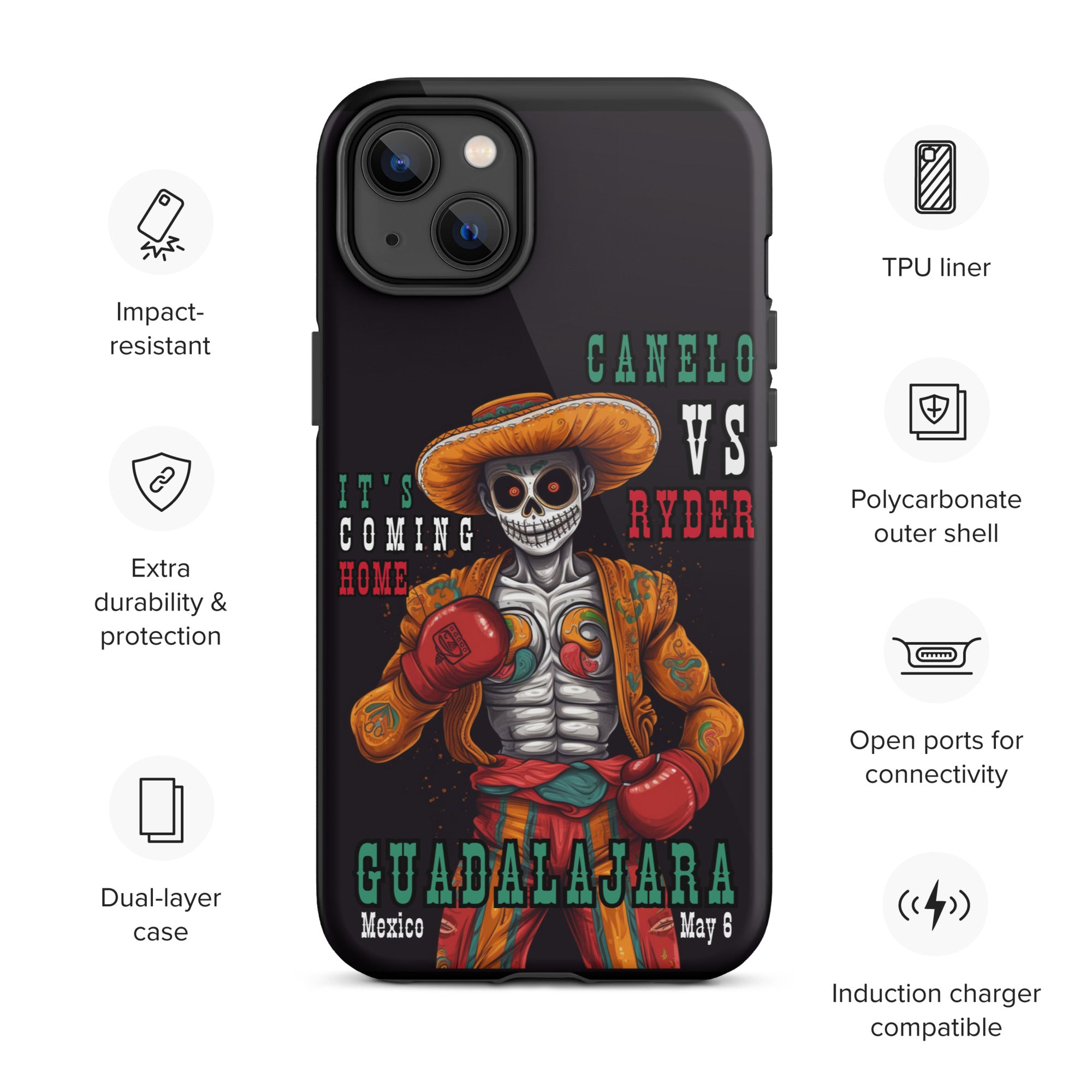 Canelo Alvarez - It's Coming Home! Tough iPhone Case