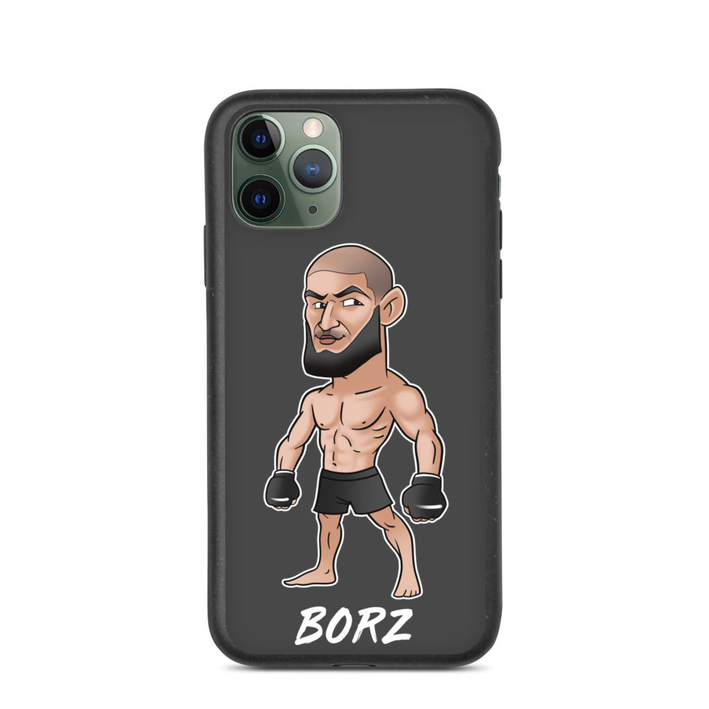 "Borz" Khamzat Chimaev Biodegradable iPhone Case Mobile Phone Cases