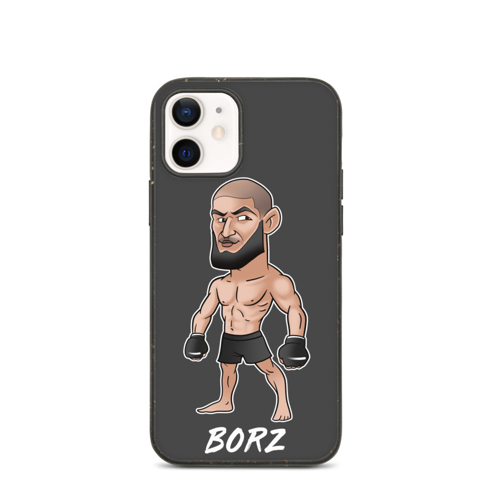 "Borz" Khamzat Chimaev Biodegradable iPhone Case Mobile Phone Cases