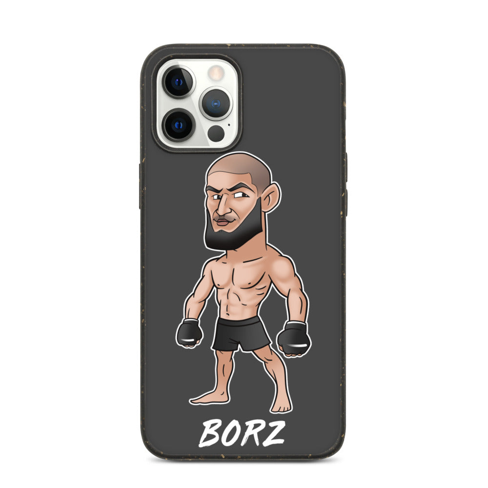 "Borz" Khamzat Chimaev Biodegradable iPhone Case Mobile Phone Cases