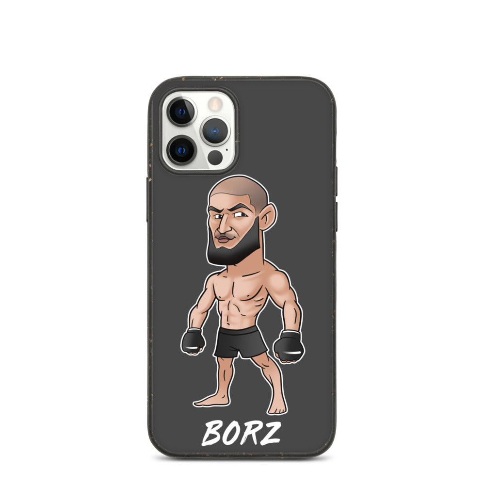 "Borz" Khamzat Chimaev Biodegradable iPhone Case Mobile Phone Cases