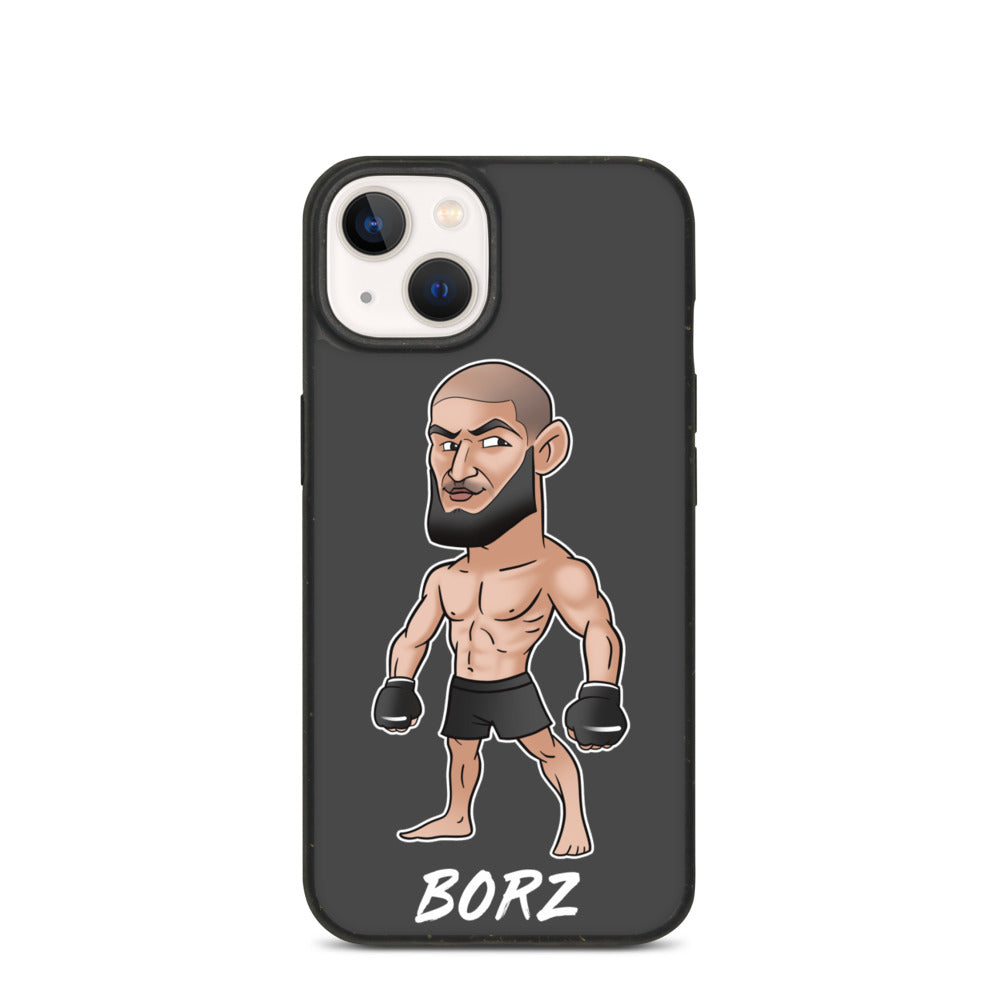 "Borz" Khamzat Chimaev Biodegradable iPhone Case Mobile Phone Cases