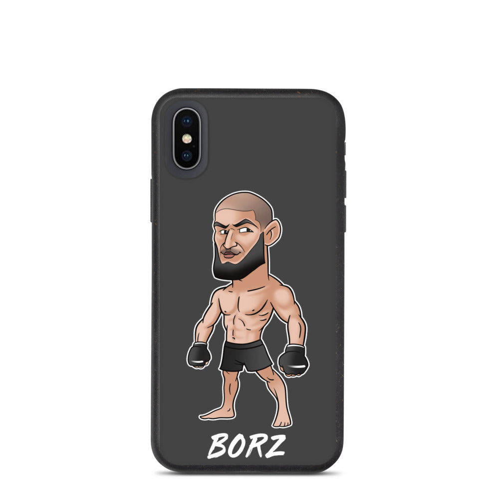 "Borz" Khamzat Chimaev Biodegradable iPhone Case Mobile Phone Cases