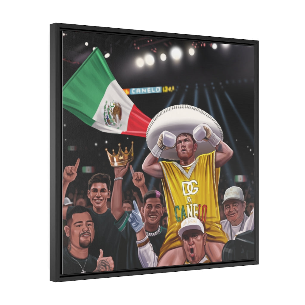Canelo Team - Cinco de Mayo Celebration Canvas Print (Limited Edition) Canvas Print