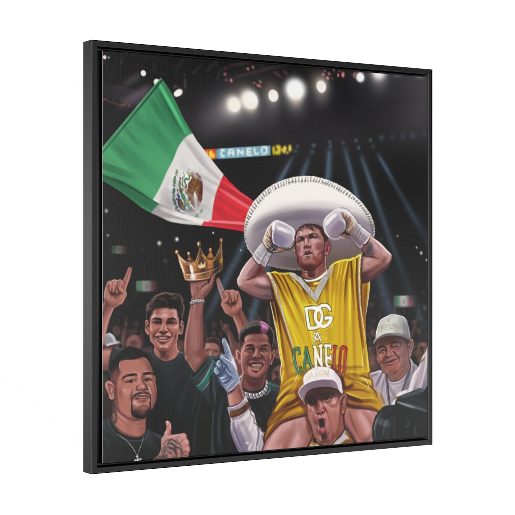 Canelo Team - Cinco de Mayo Celebration Canvas Print (Limited Edition) Canvas Print