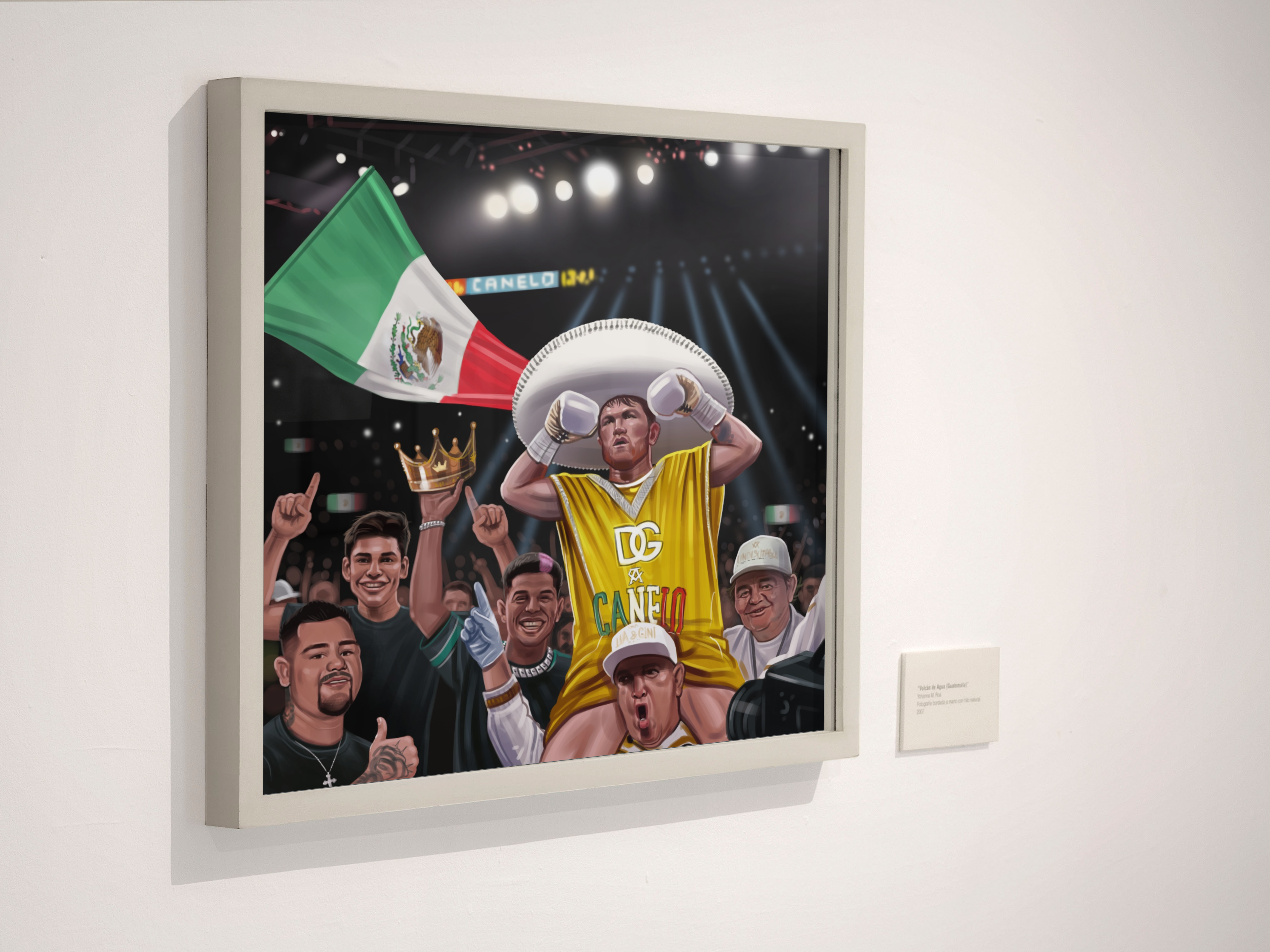 Canelo Team - Cinco de Mayo Celebration Canvas Print (Limited Edition) Canvas Print