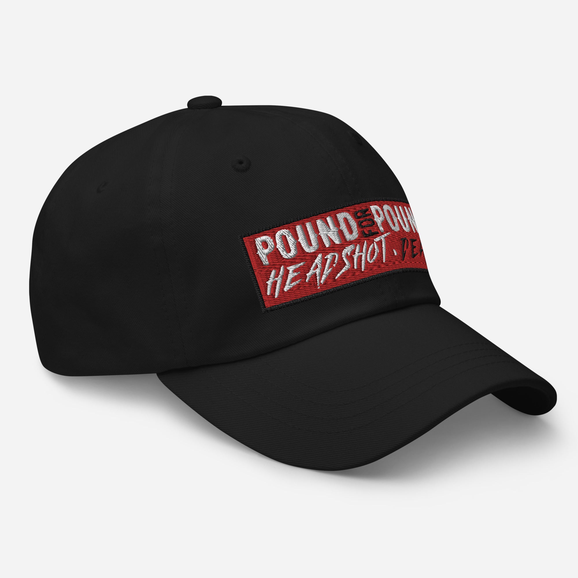 Pound for Pound. Headshot. DEAD! Premium Embroidered MMA Hat