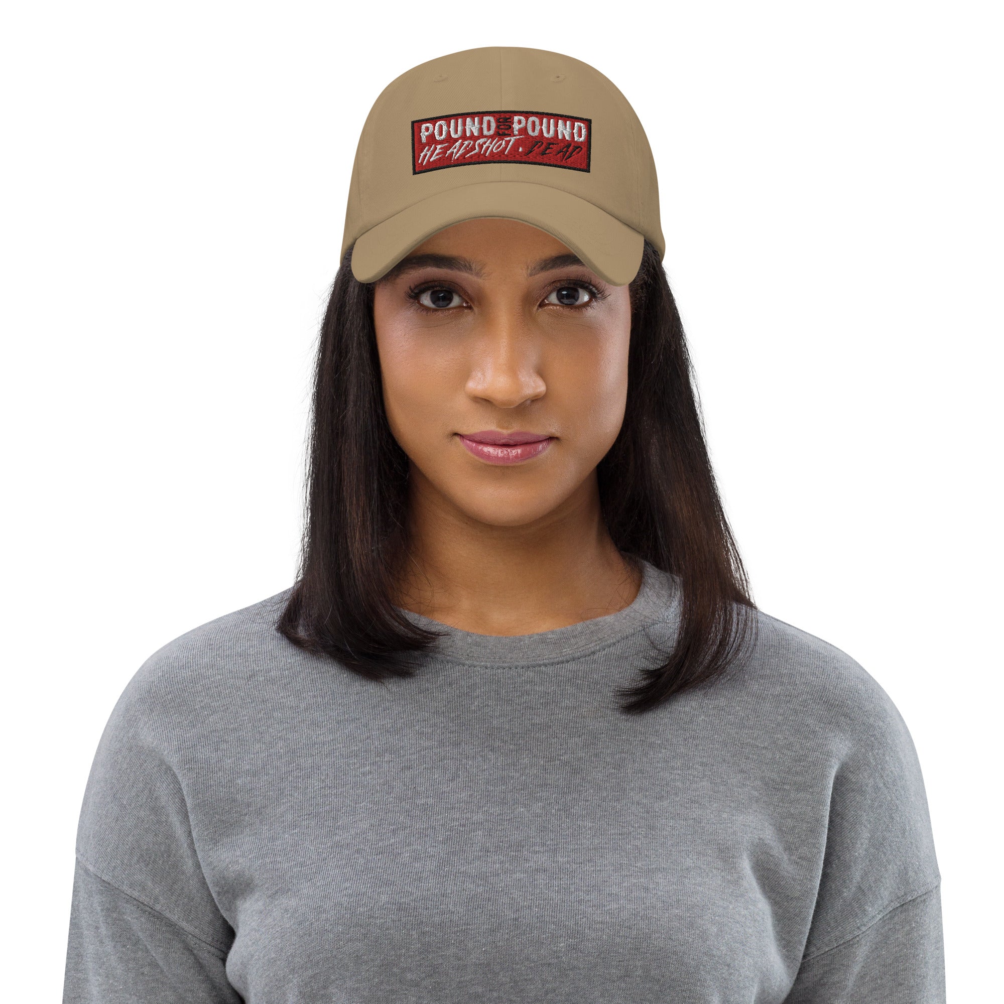 Pound for Pound. Headshot. DEAD! Premium Embroidered MMA Hat