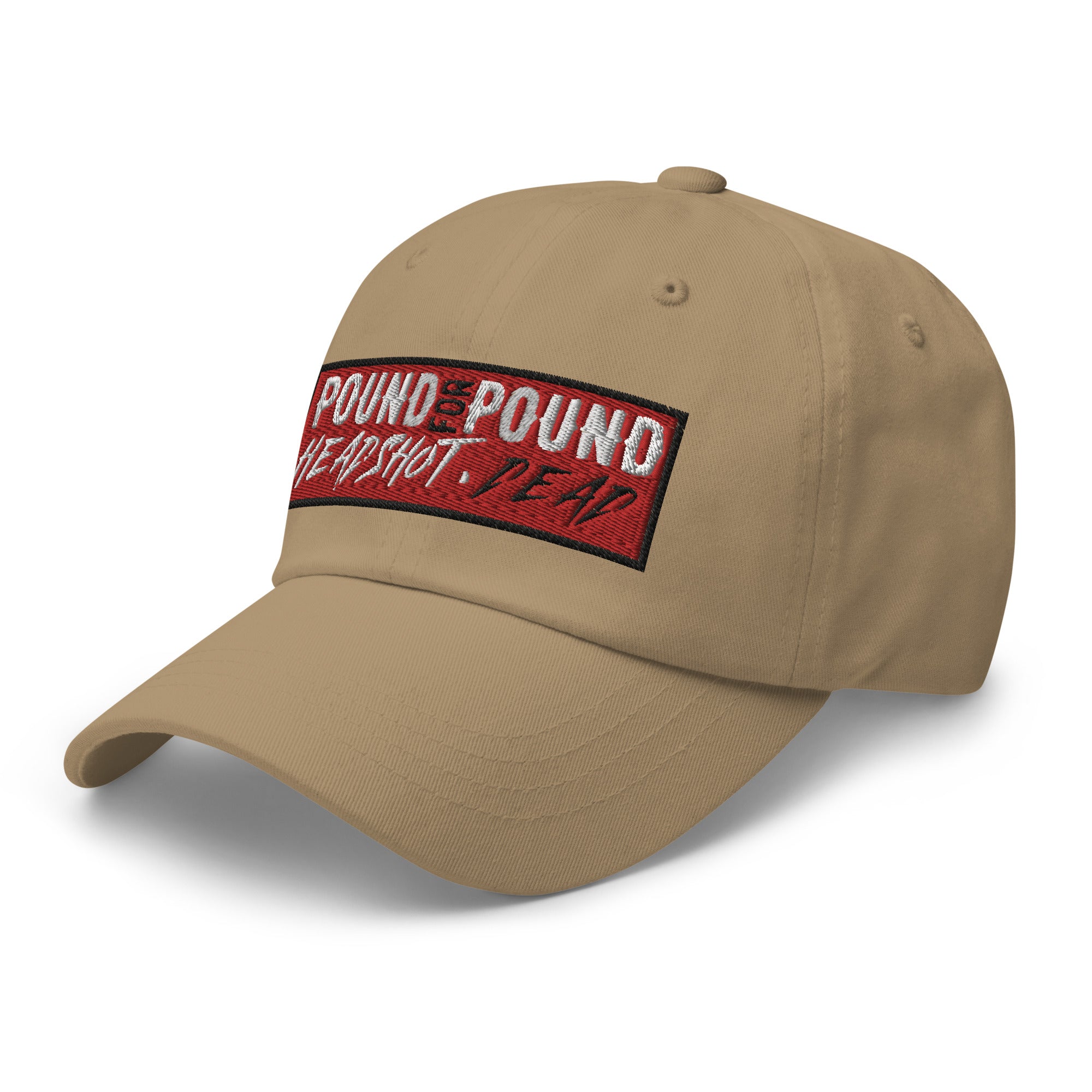 Pound for Pound. Headshot. DEAD! Premium Embroidered MMA Hat