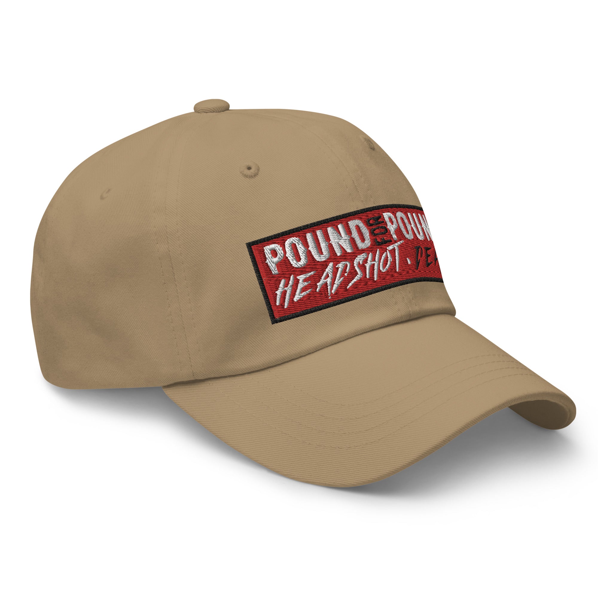 Pound for Pound. Headshot. DEAD! Premium Embroidered MMA Hat