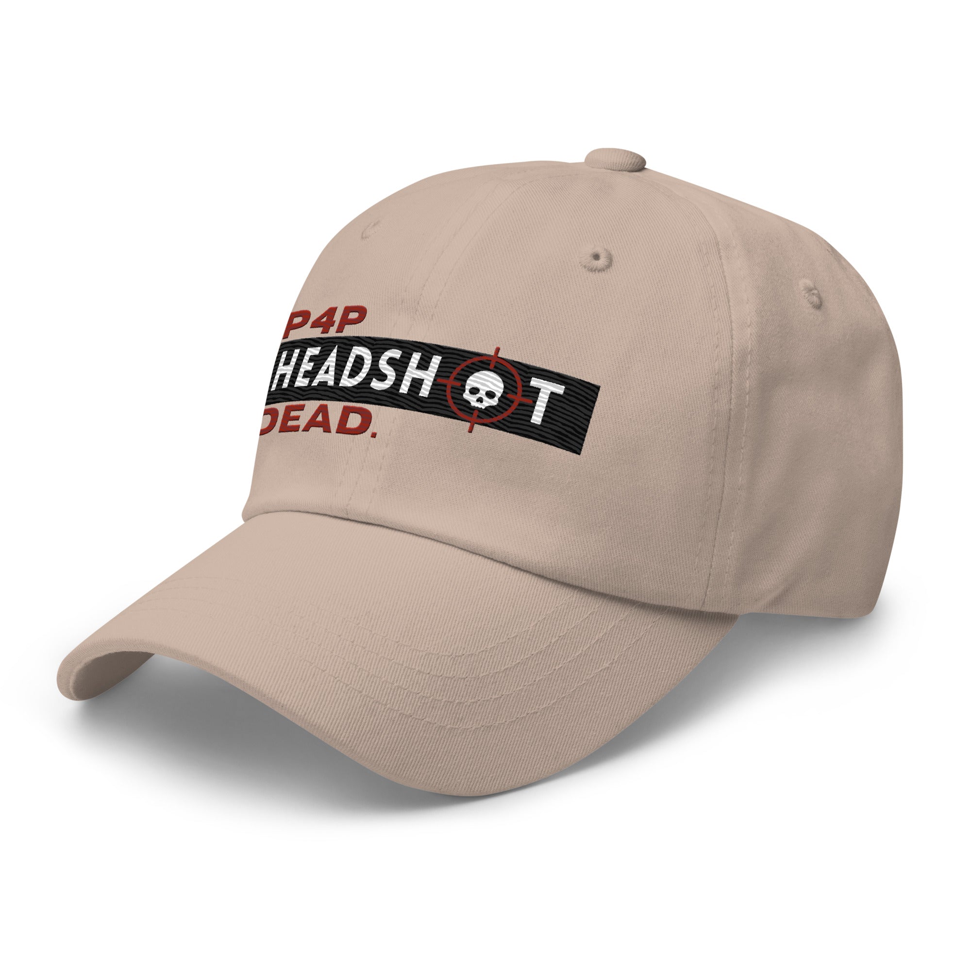 Pound for Pound, Headshot, Dead! Premium MMA Hat (Red Alert)