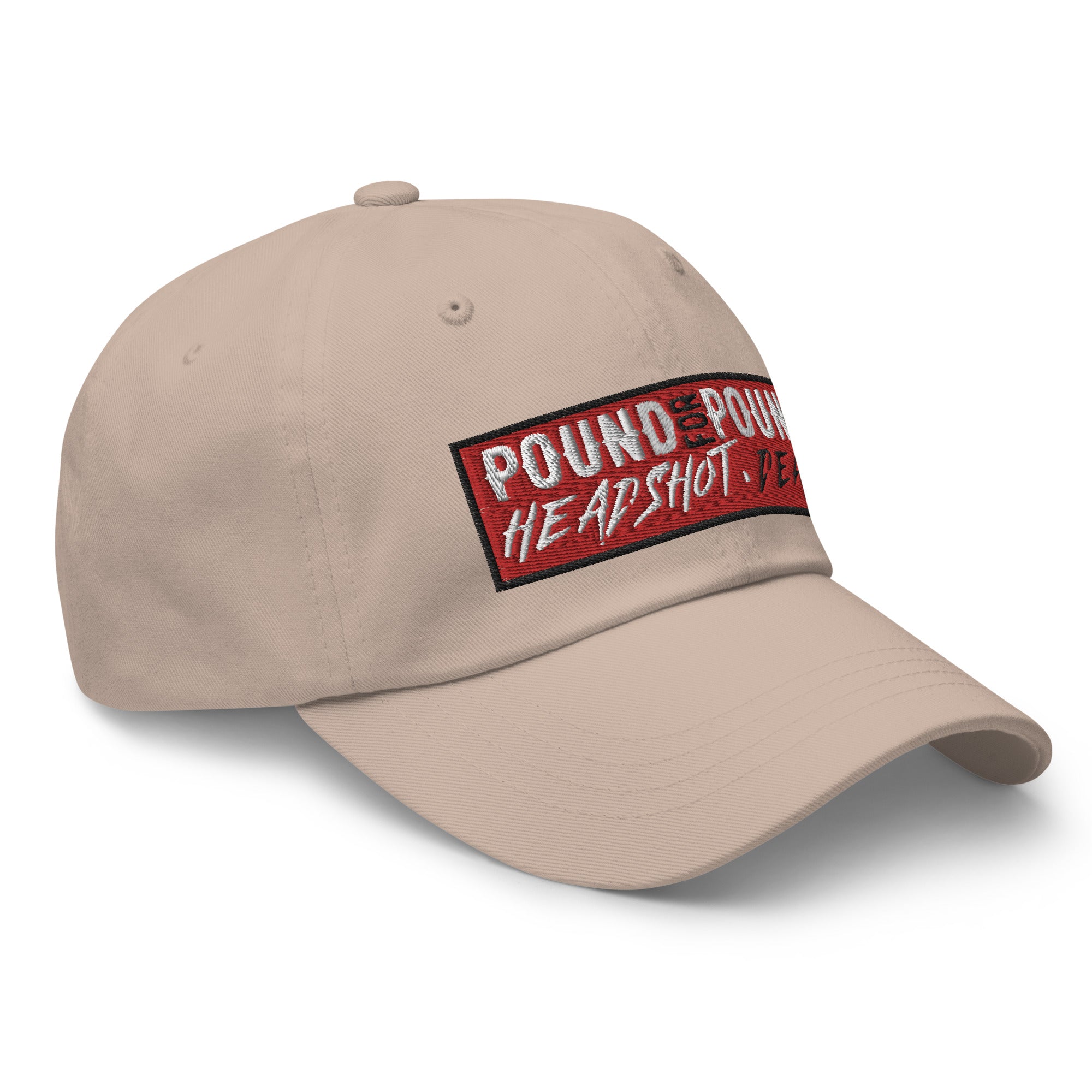 Pound for Pound. Headshot. DEAD! Premium Embroidered MMA Hat