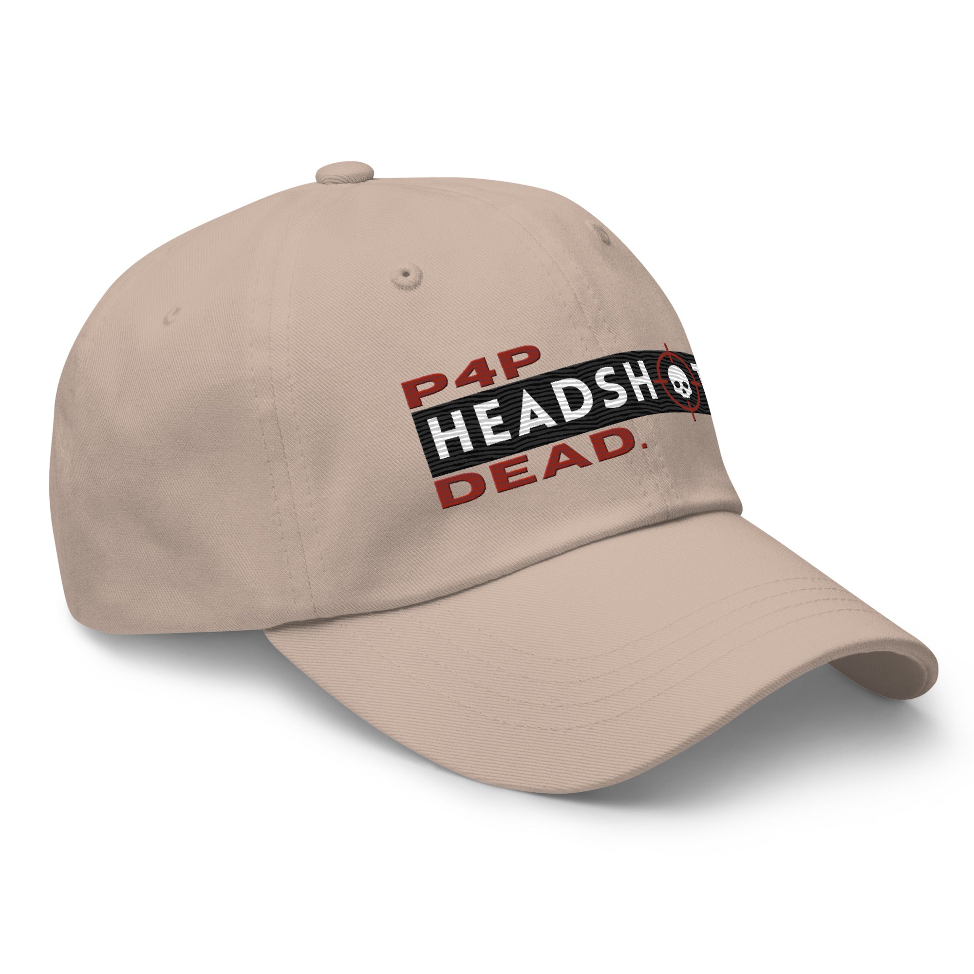 Pound for Pound, Headshot, Dead! Premium MMA Hat (Red Alert)