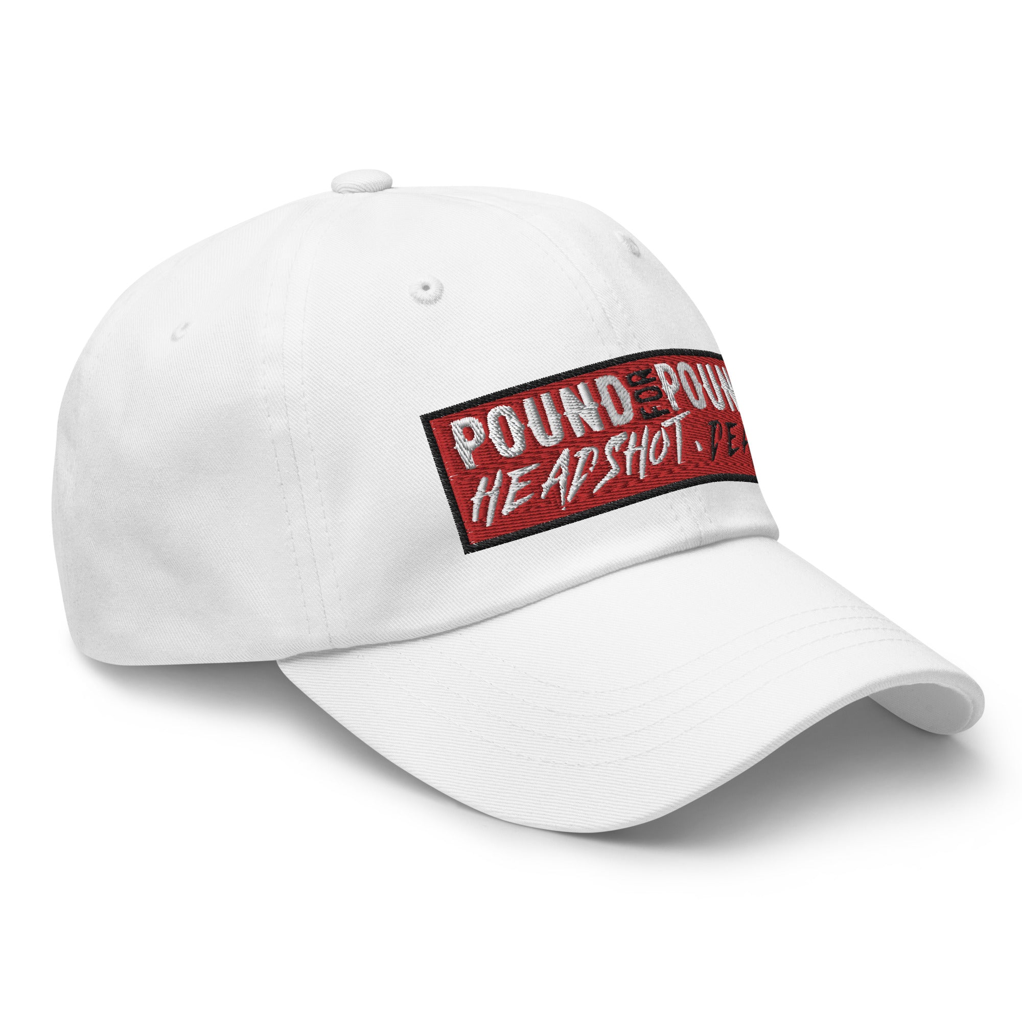 Pound for Pound. Headshot. DEAD! Premium Embroidered MMA Hat