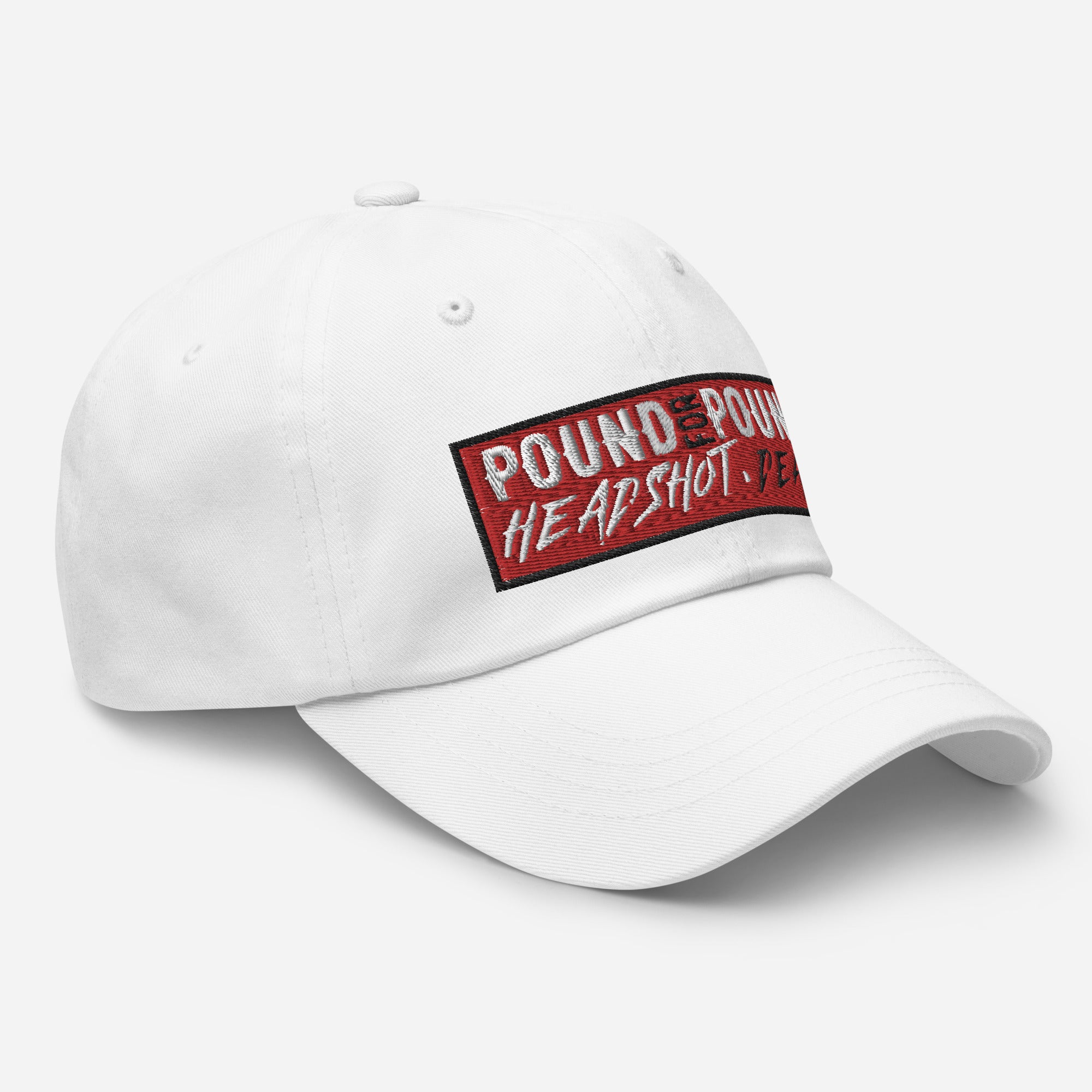 Pound for Pound. Headshot. DEAD! Premium Embroidered MMA Hat