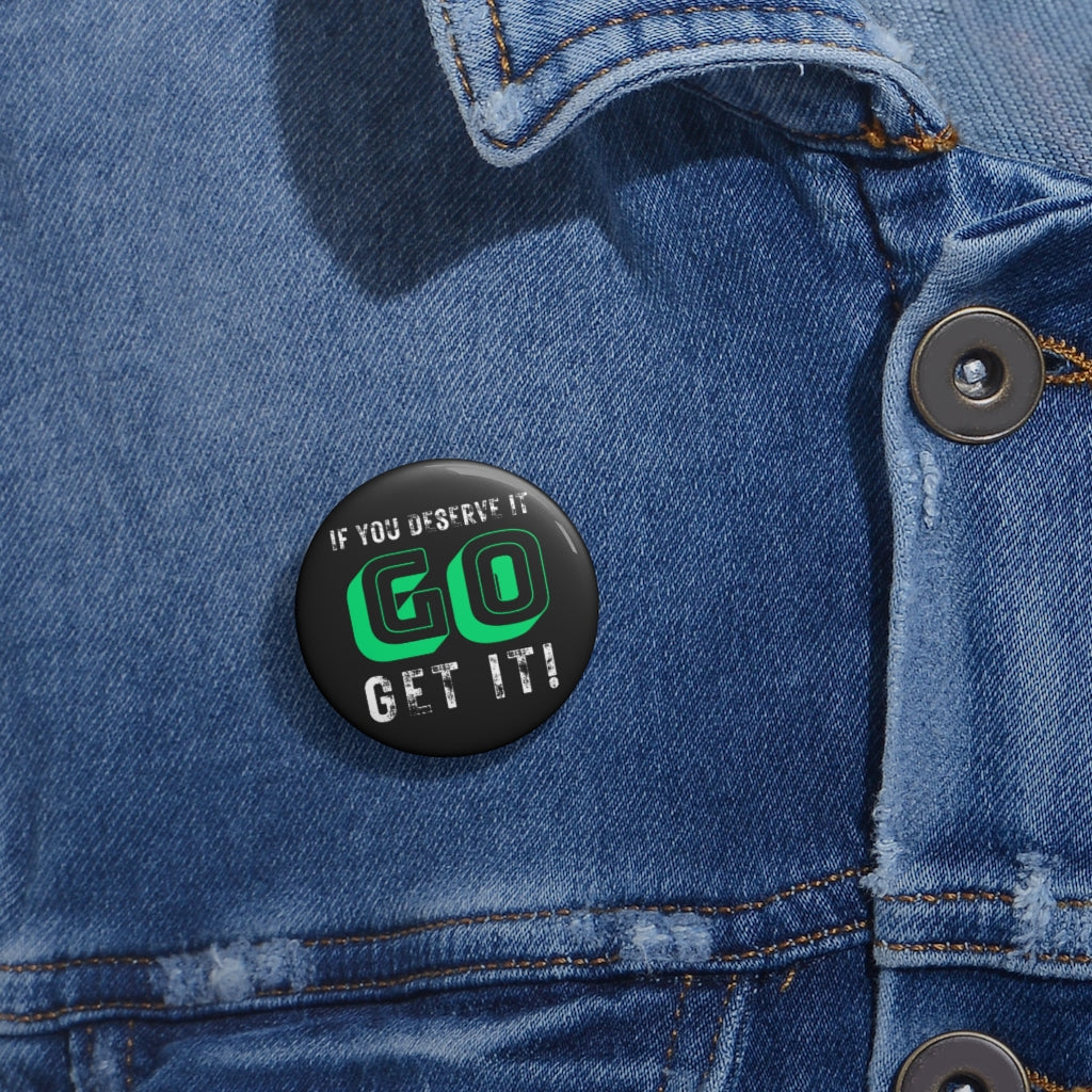 Conor McGregor: Go Get It! Custom Button Pins Limited Edition Accessories