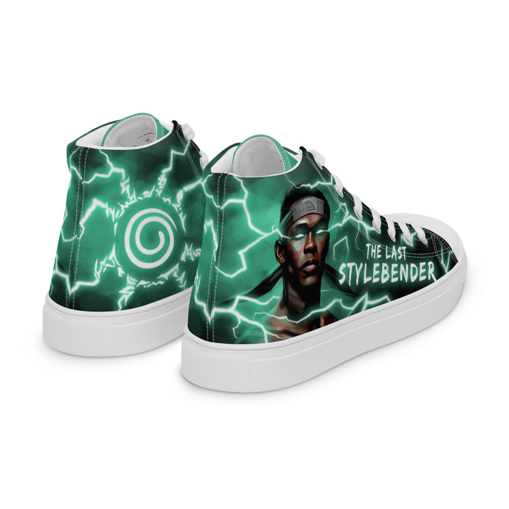 Inspired by Israel Adesanya - Men’s high top canvas shoes Shoes