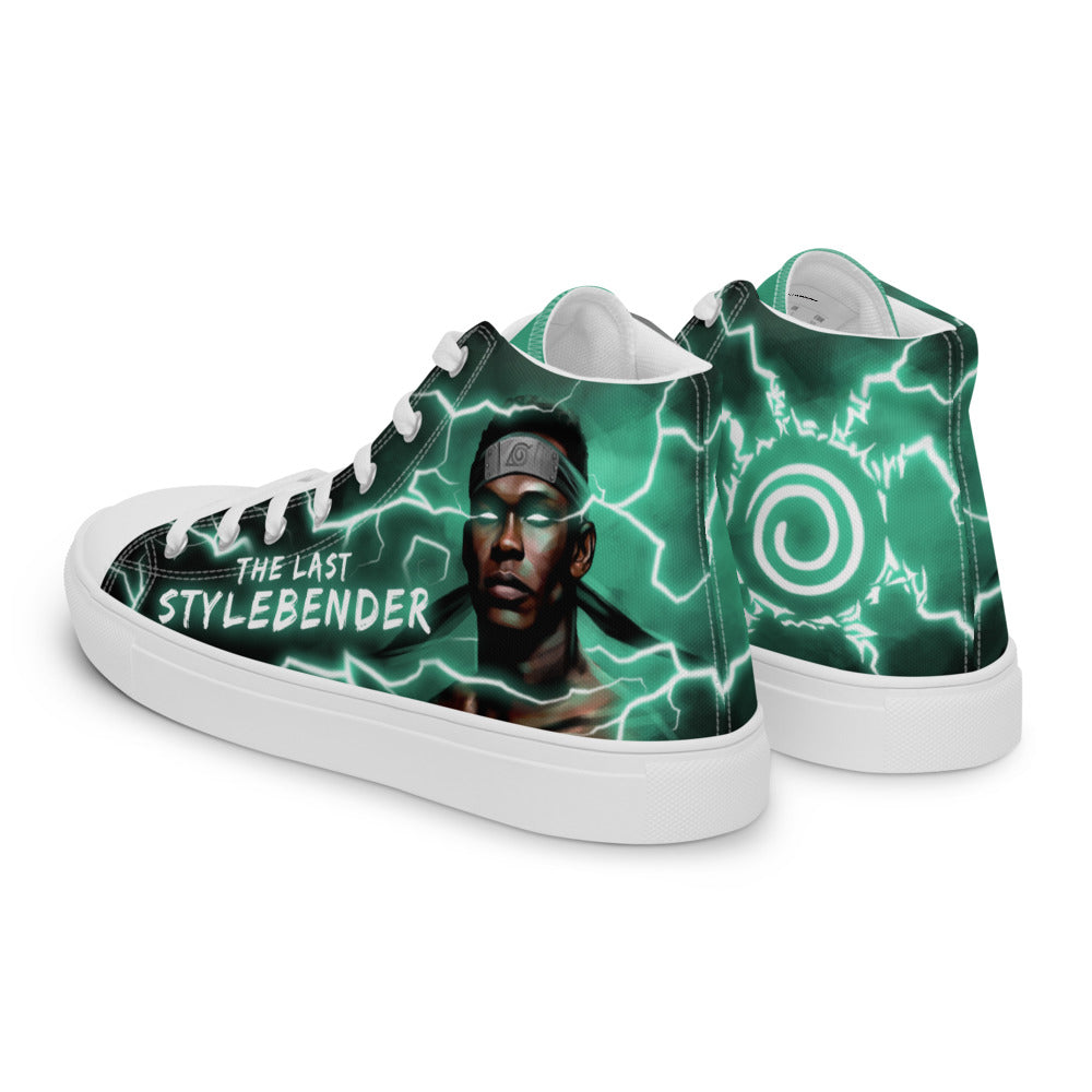 Inspired by Israel Adesanya - Men’s high top canvas shoes Shoes