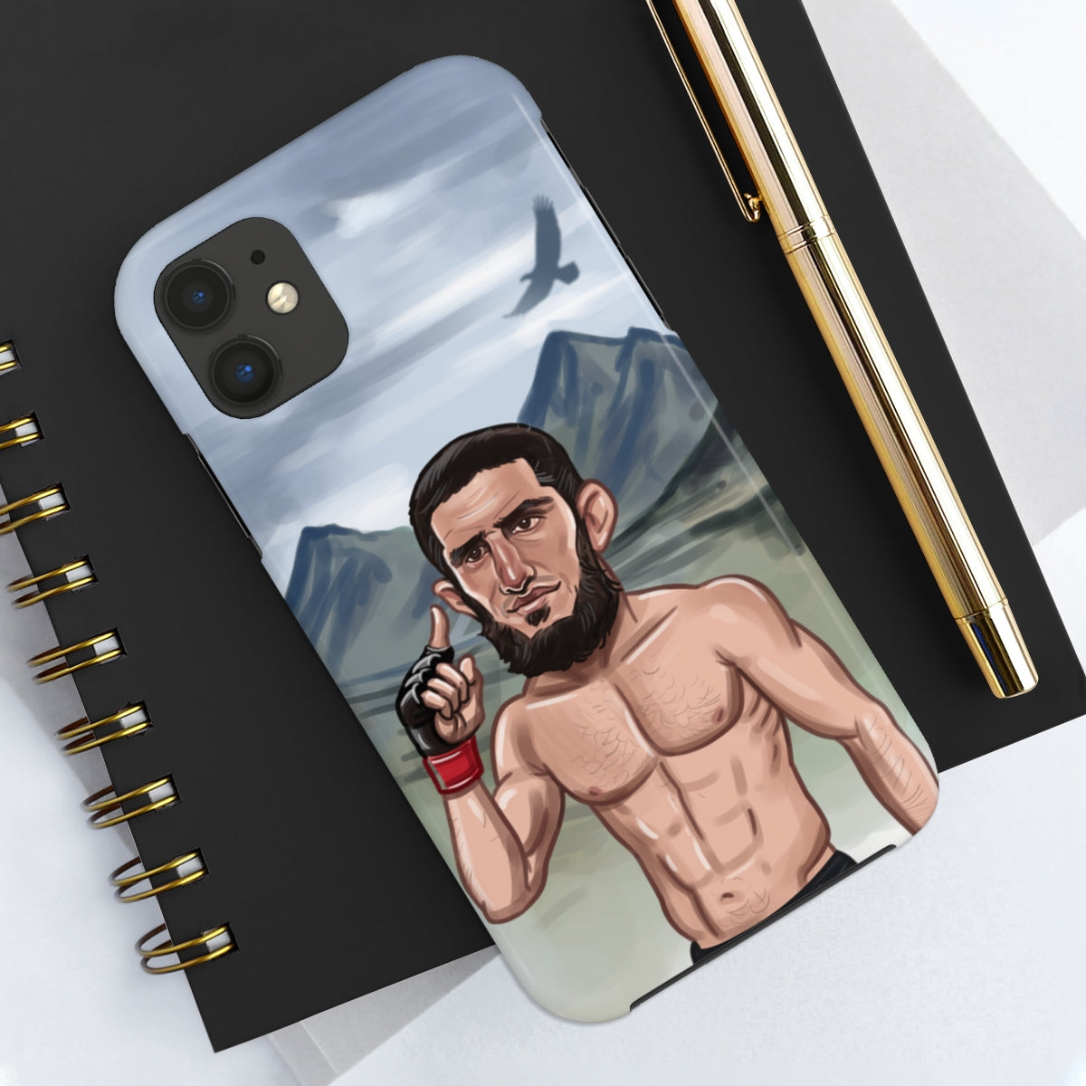 Islam Makhachev Tough iPhone 14 Case - And New UFC Champion 