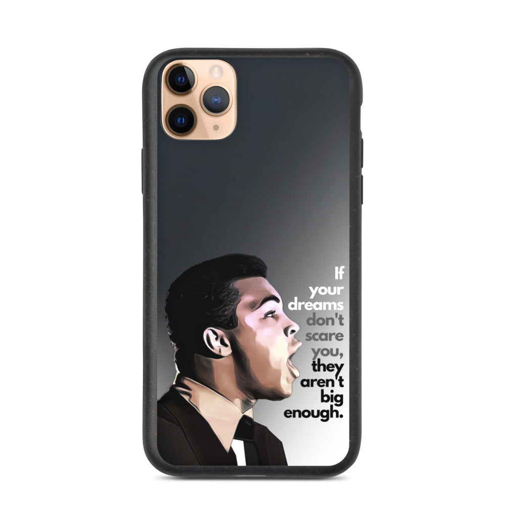 Muhammad Ali - Dreams Biodegradable iPhone case Mobile Phone Cases