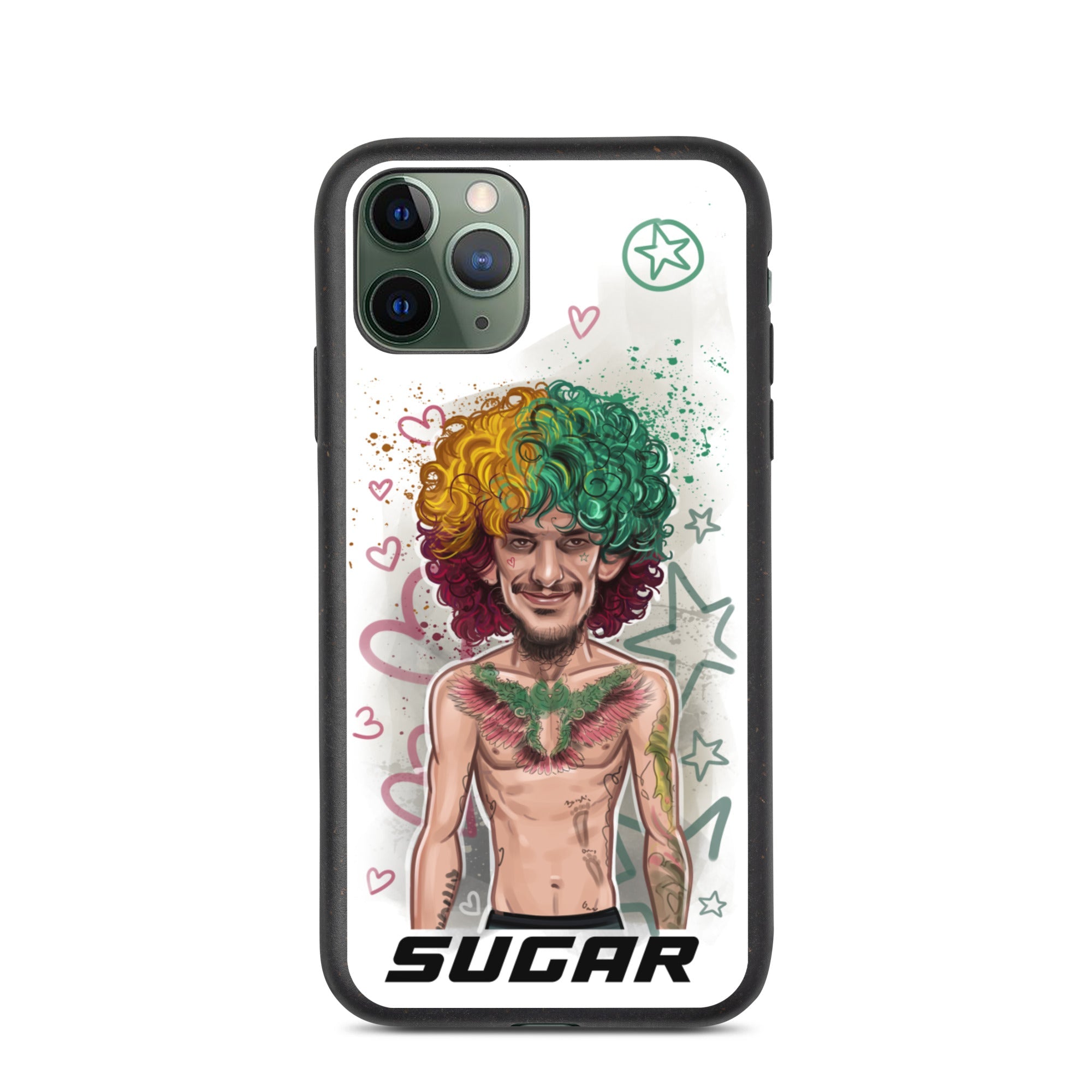 "Sugar" Sean O'Malley Speckled iPhone Case (Joker Version) Mobile Phone Cases