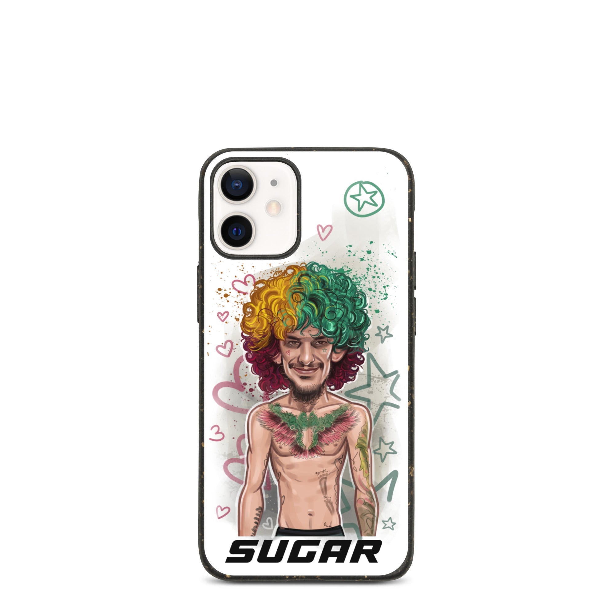 "Sugar" Sean O'Malley Speckled iPhone Case (Joker Version) Mobile Phone Cases