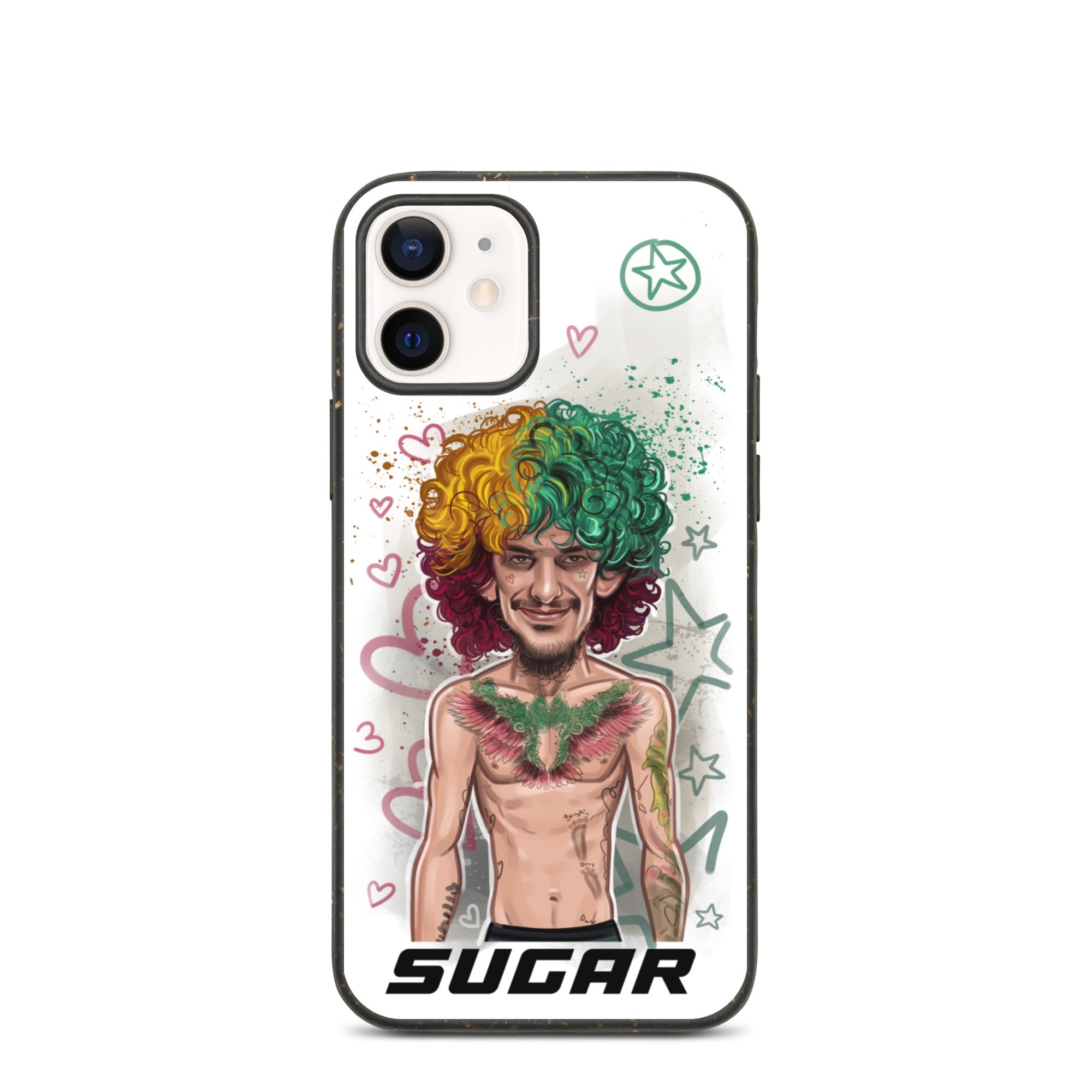 "Sugar" Sean O'Malley Speckled iPhone Case (Joker Version) Mobile Phone Cases