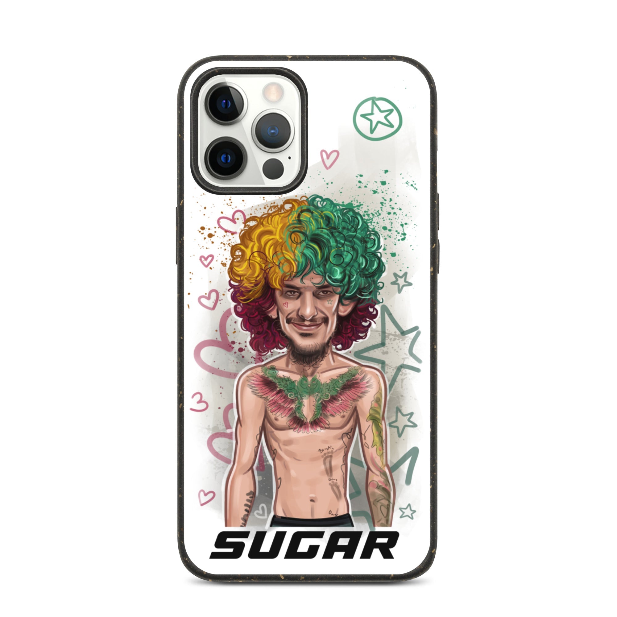 "Sugar" Sean O'Malley Speckled iPhone Case (Joker Version) Mobile Phone Cases