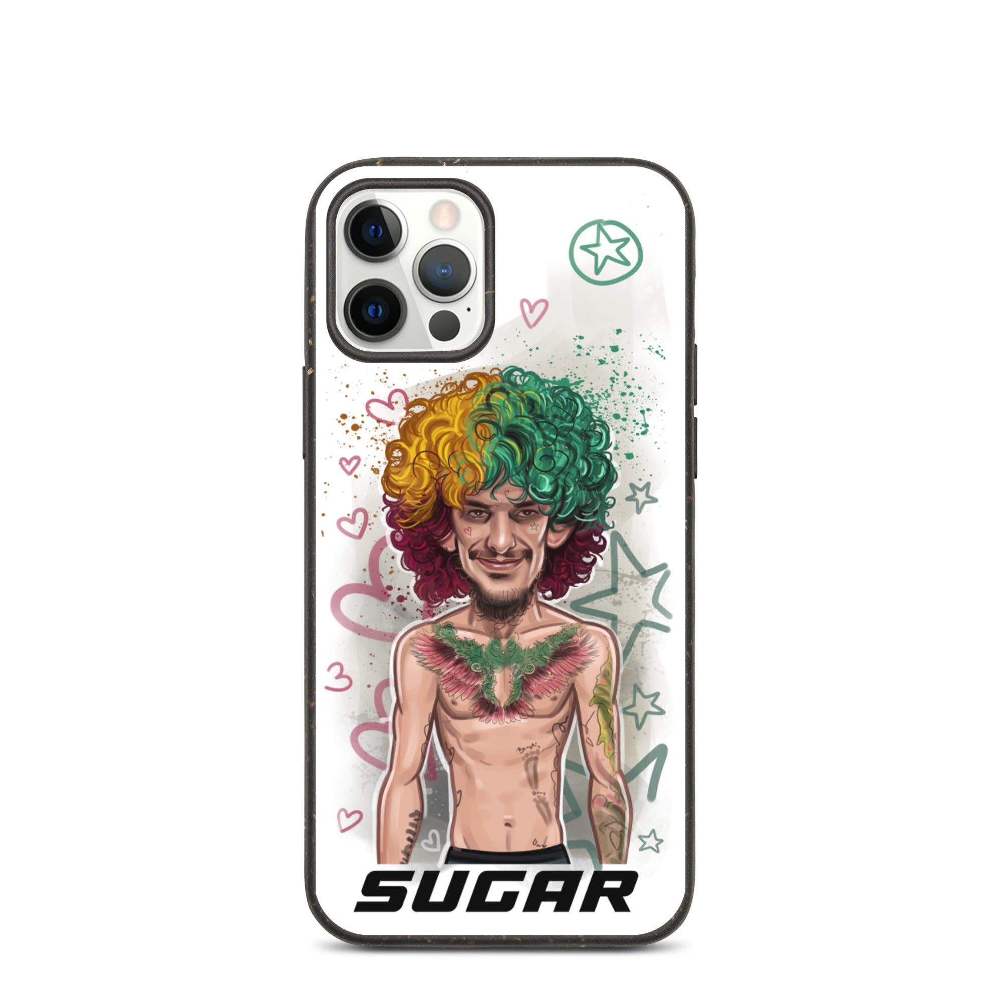 "Sugar" Sean O'Malley Speckled iPhone Case (Joker Version) Mobile Phone Cases