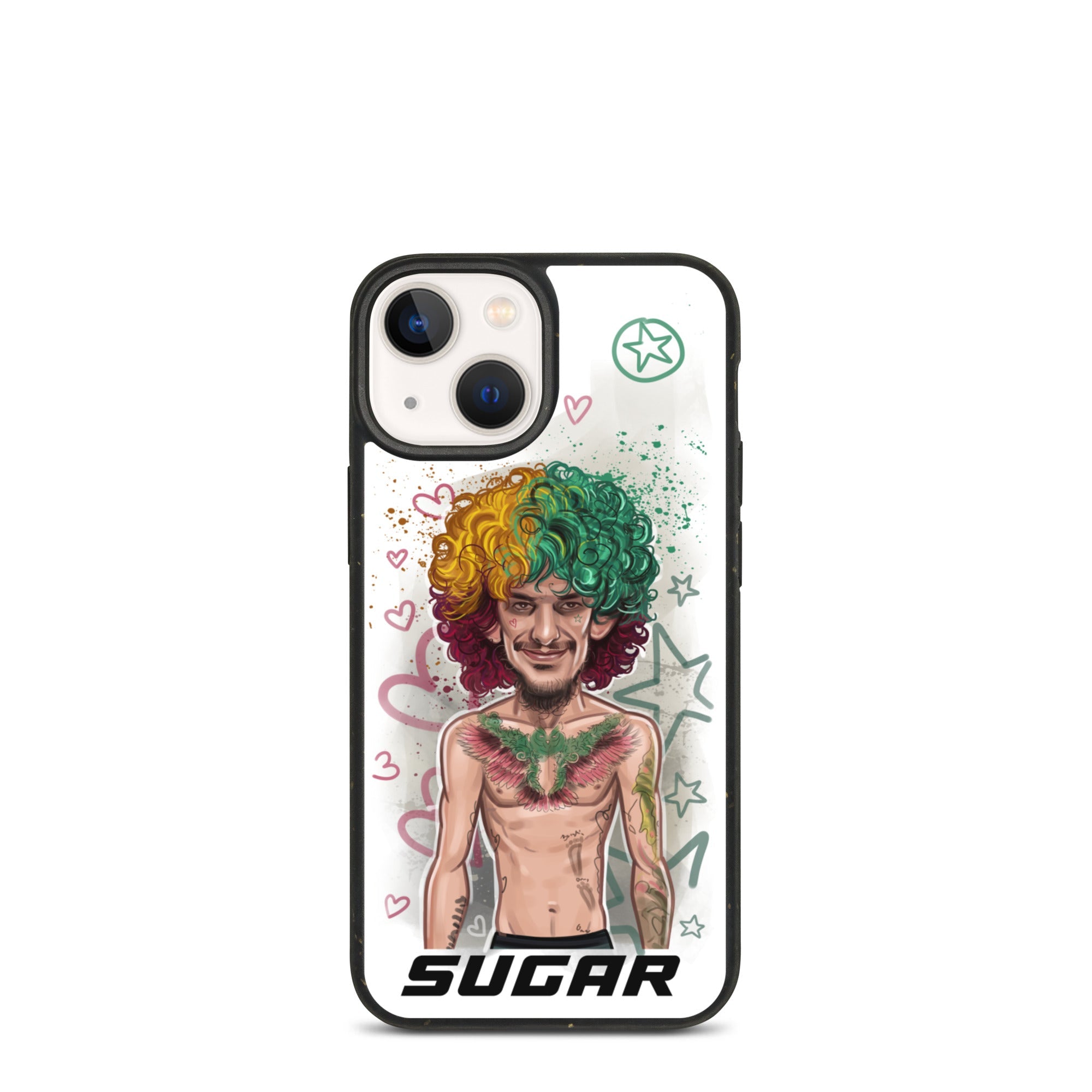 "Sugar" Sean O'Malley Speckled iPhone Case (Joker Version) Mobile Phone Cases