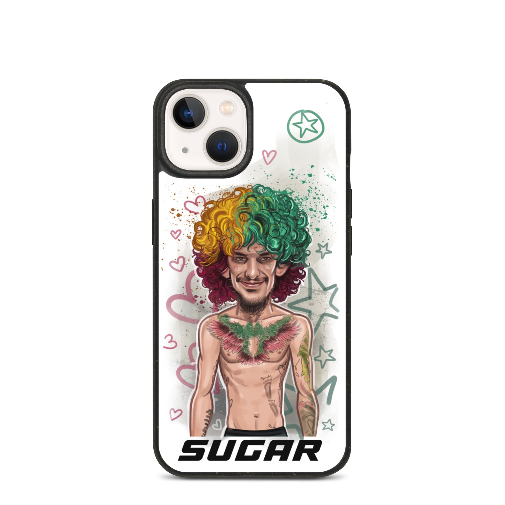 "Sugar" Sean O'Malley Speckled iPhone Case (Joker Version) Mobile Phone Cases
