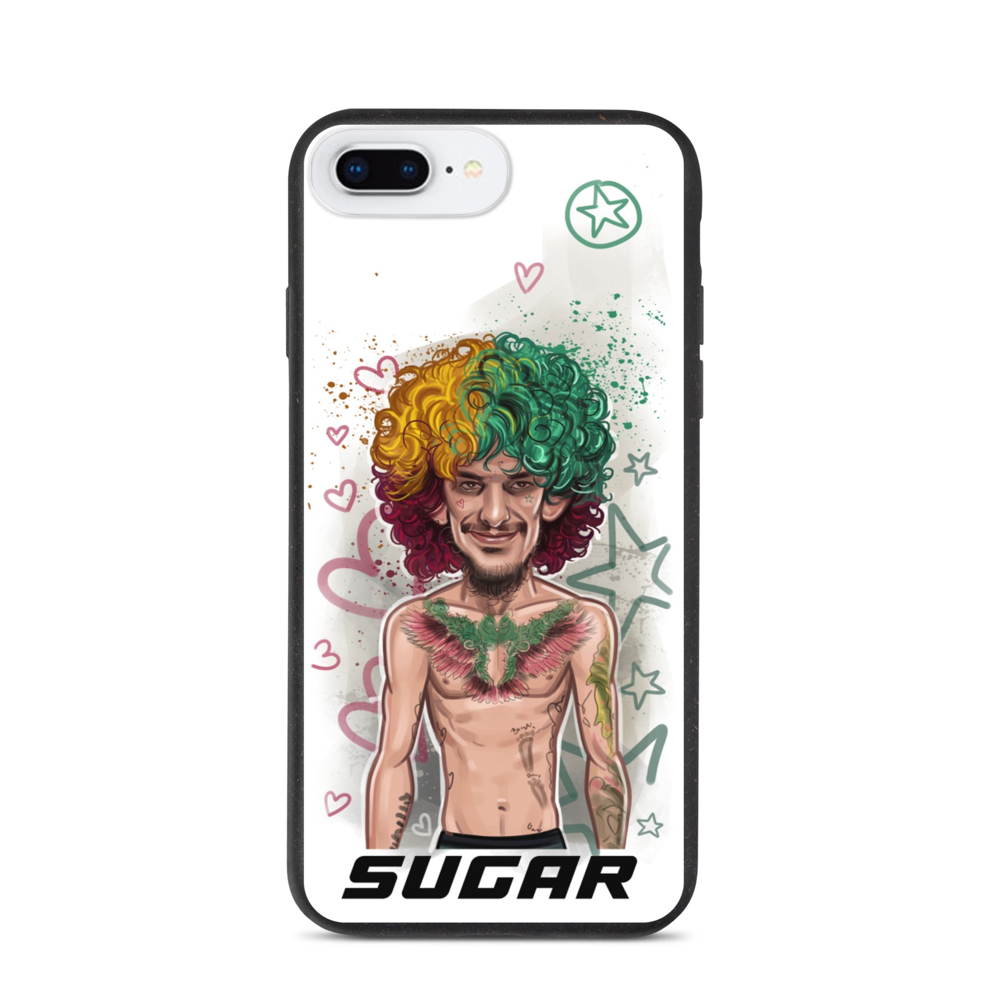 "Sugar" Sean O'Malley Speckled iPhone Case (Joker Version) Mobile Phone Cases