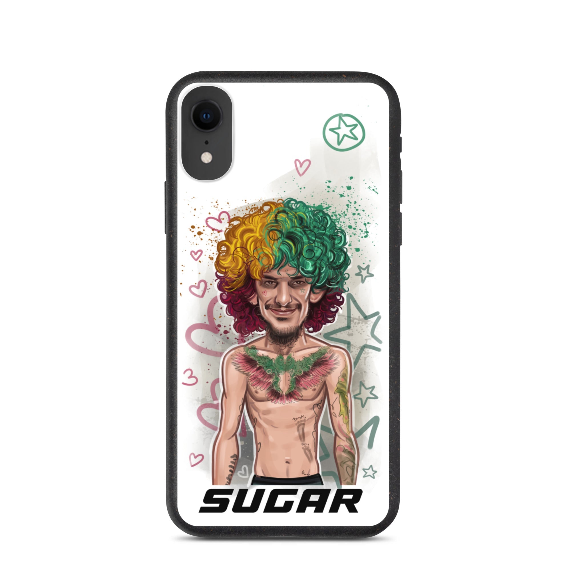 "Sugar" Sean O'Malley Speckled iPhone Case (Joker Version) Mobile Phone Cases