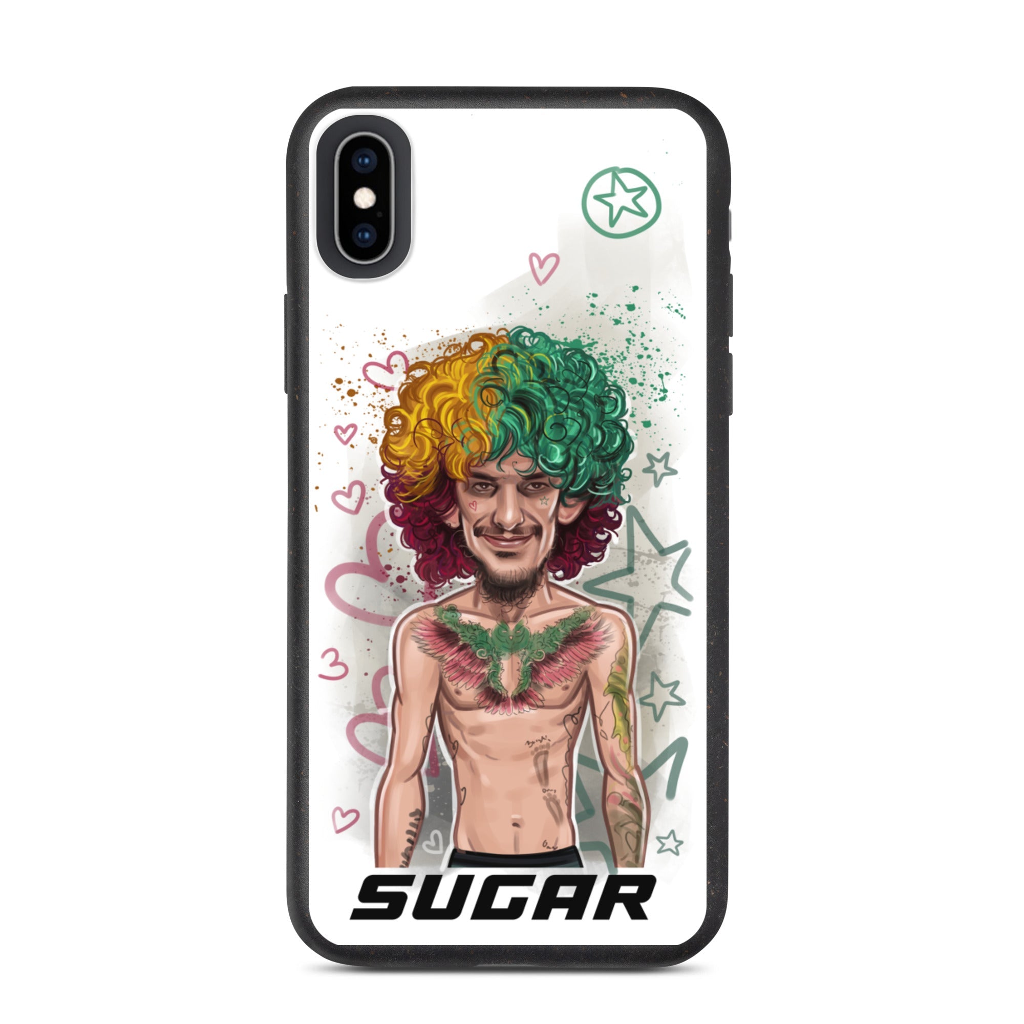 "Sugar" Sean O'Malley Speckled iPhone Case (Joker Version) Mobile Phone Cases