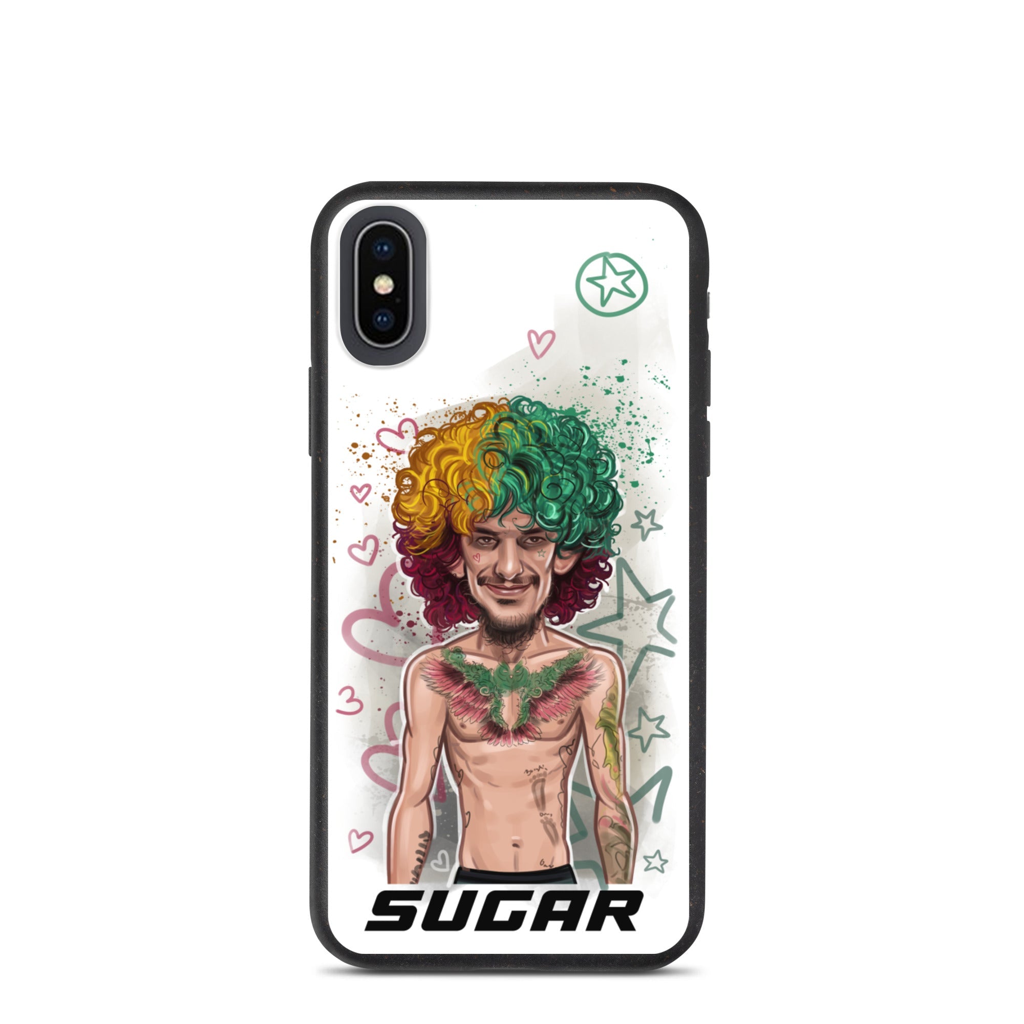 "Sugar" Sean O'Malley Speckled iPhone Case (Joker Version) Mobile Phone Cases