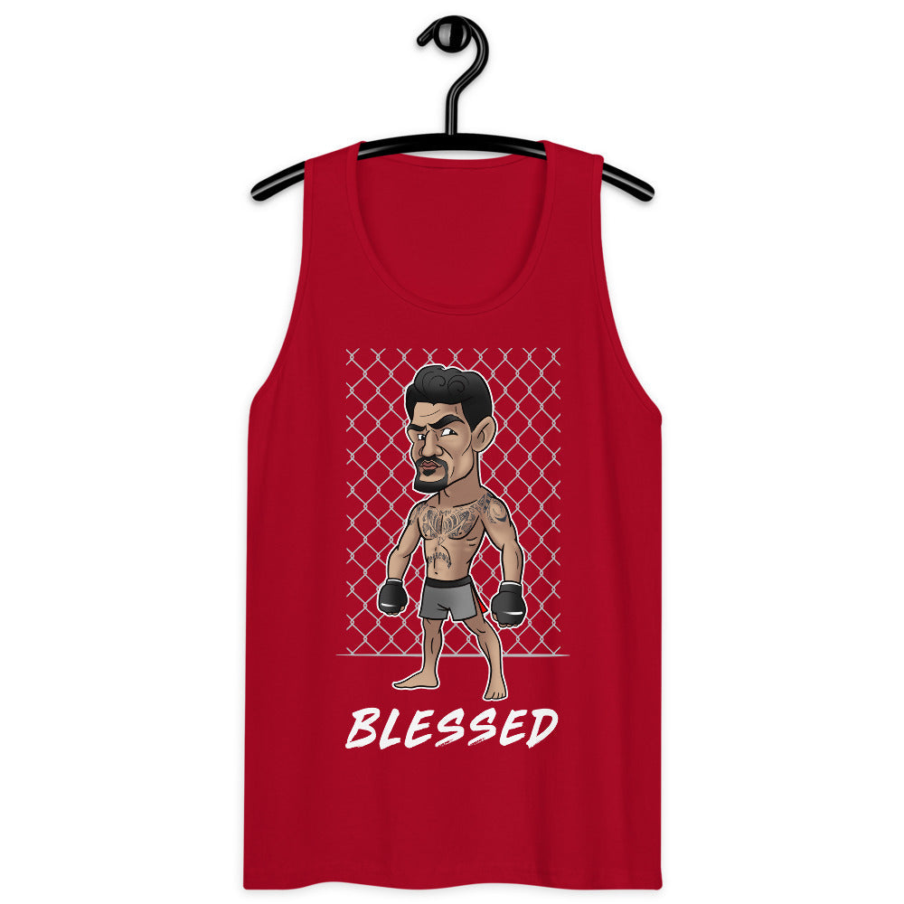 "The Blessed" Max Holloway Men’s premium tank top Tank Top