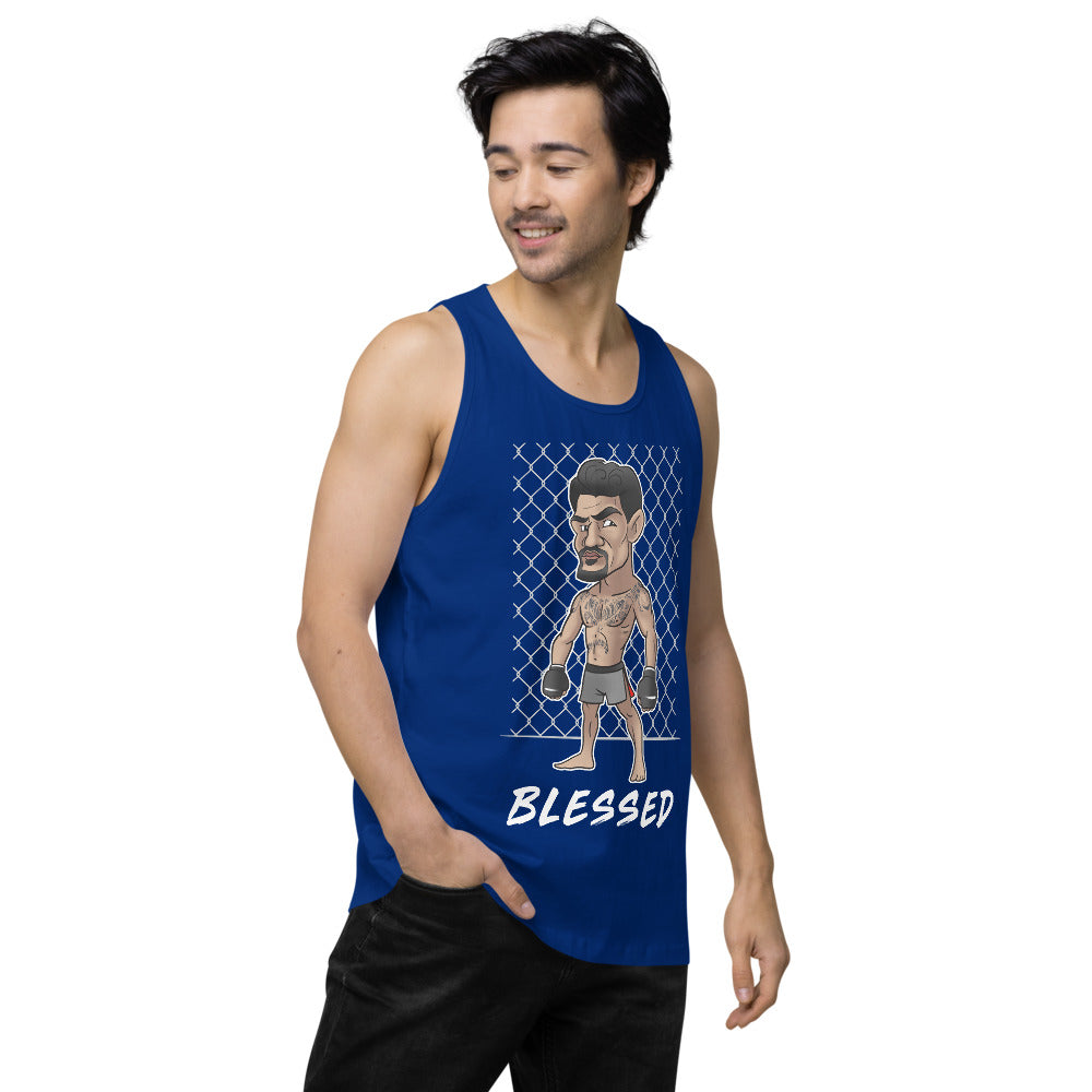 "The Blessed" Max Holloway Men’s premium tank top Tank Top