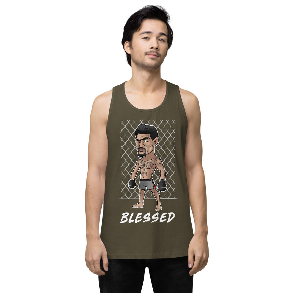 "The Blessed" Max Holloway Men’s premium tank top Tank Top