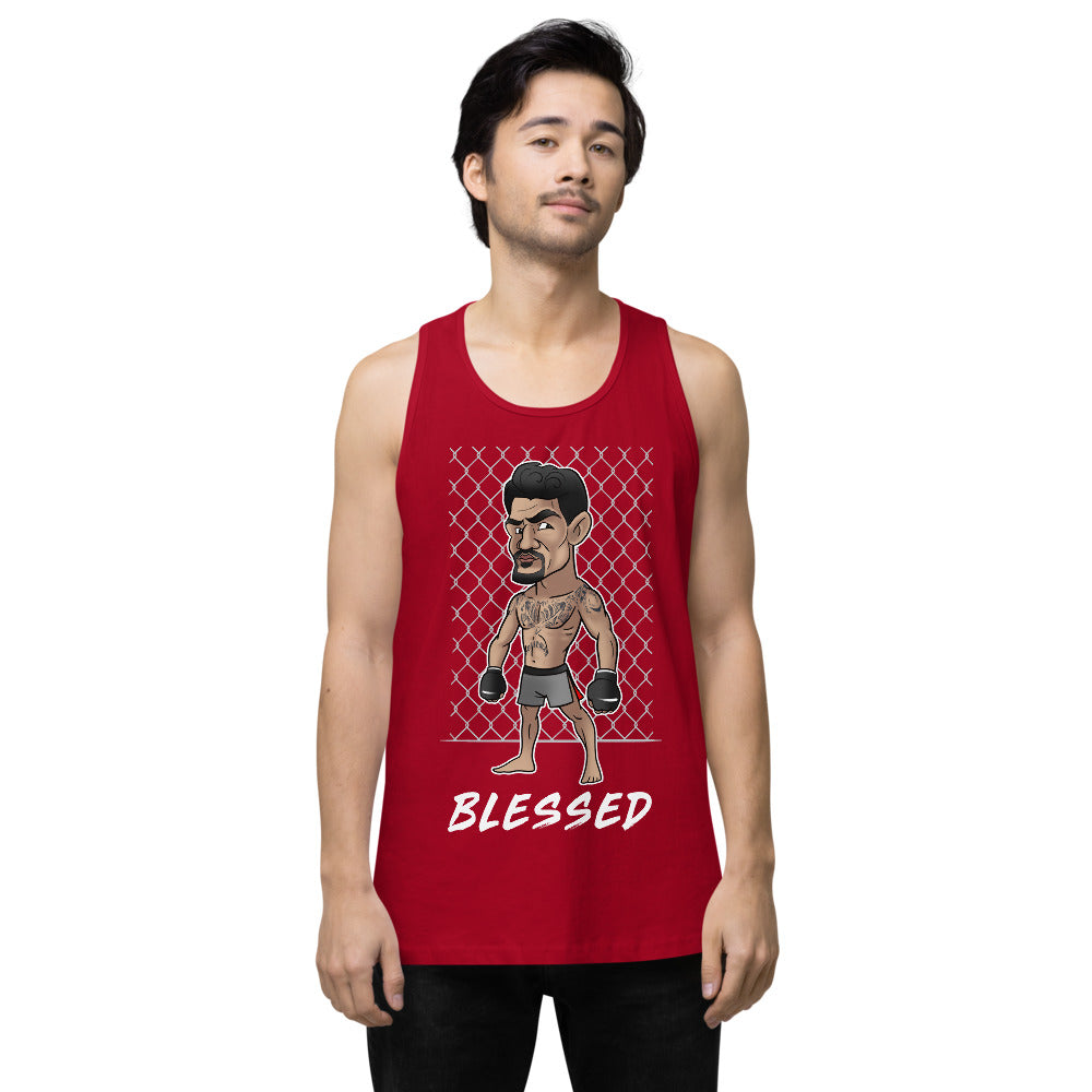 "The Blessed" Max Holloway Men’s premium tank top Tank Top