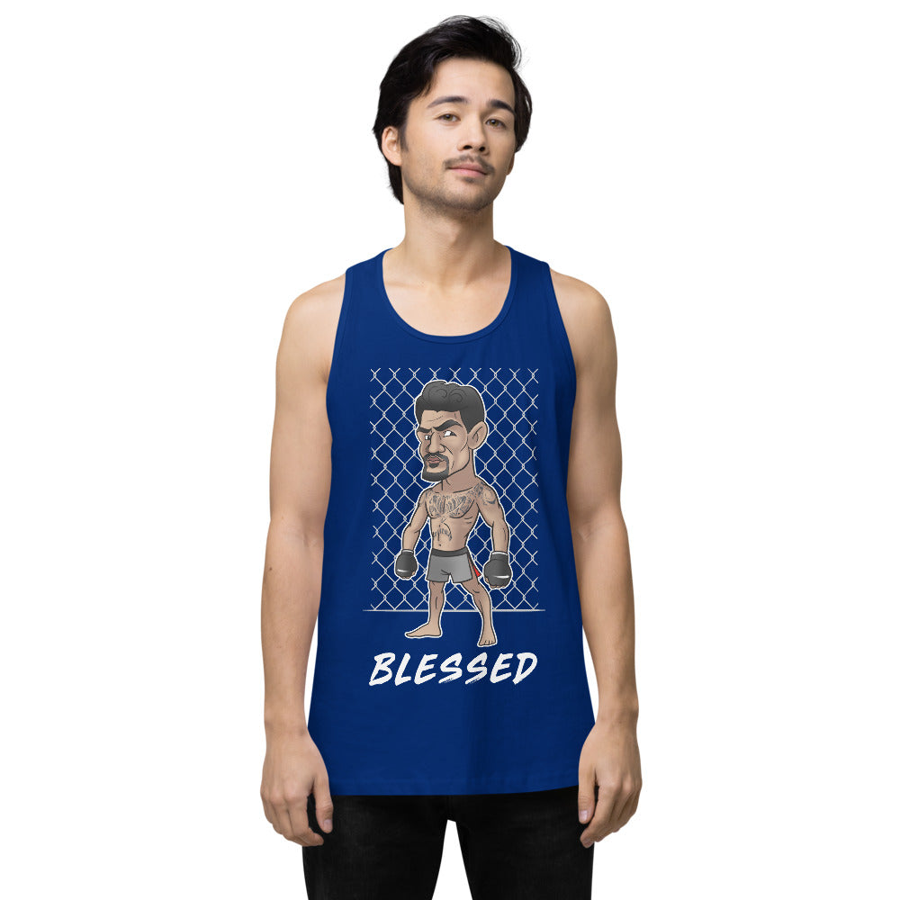 "The Blessed" Max Holloway Men’s premium tank top Tank Top