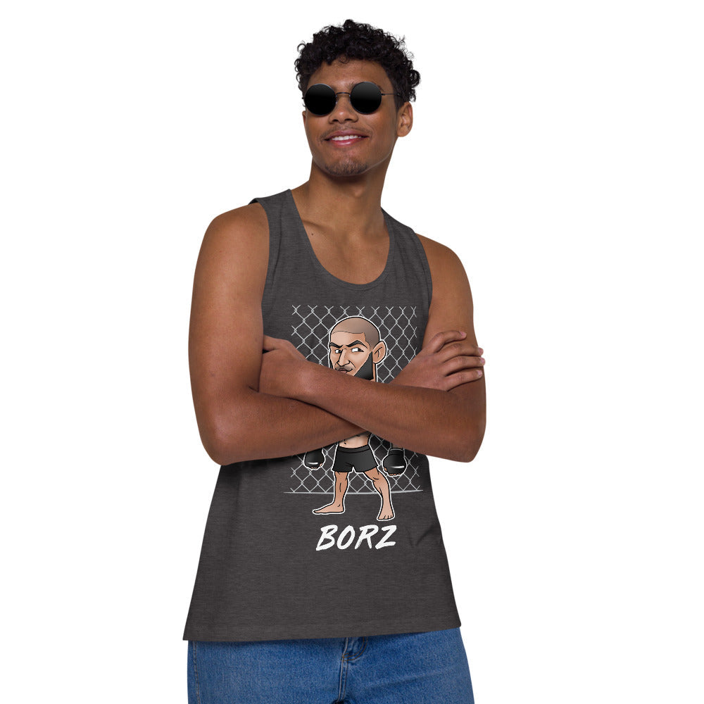 "The Borz" Khamzat Chimaev - Men’s premium tank top Tank Top