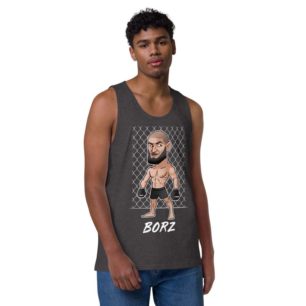 "The Borz" Khamzat Chimaev - Men’s premium tank top Tank Top