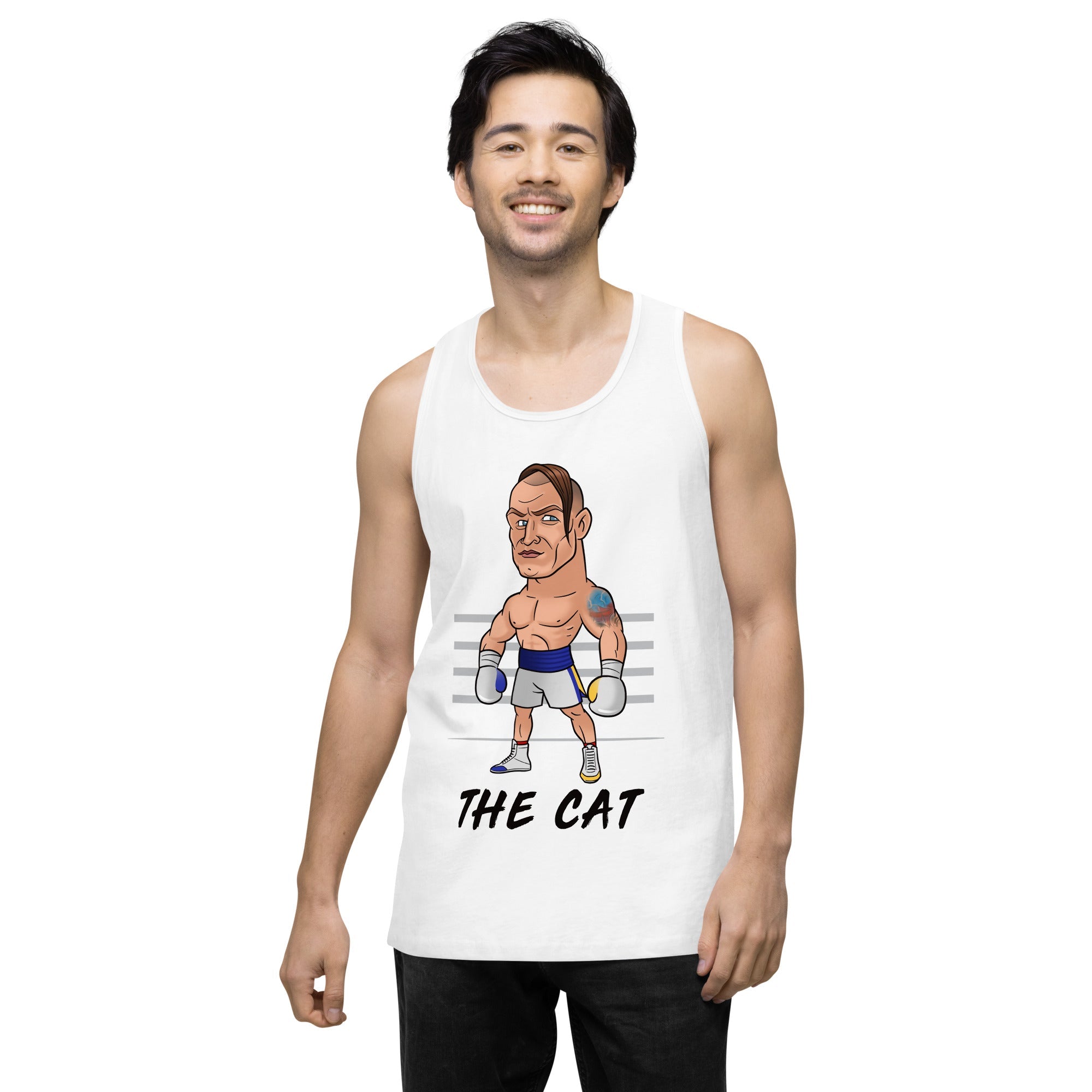 "The Cat" Oleksandr Usyk - Premium Tank Top Tank Top