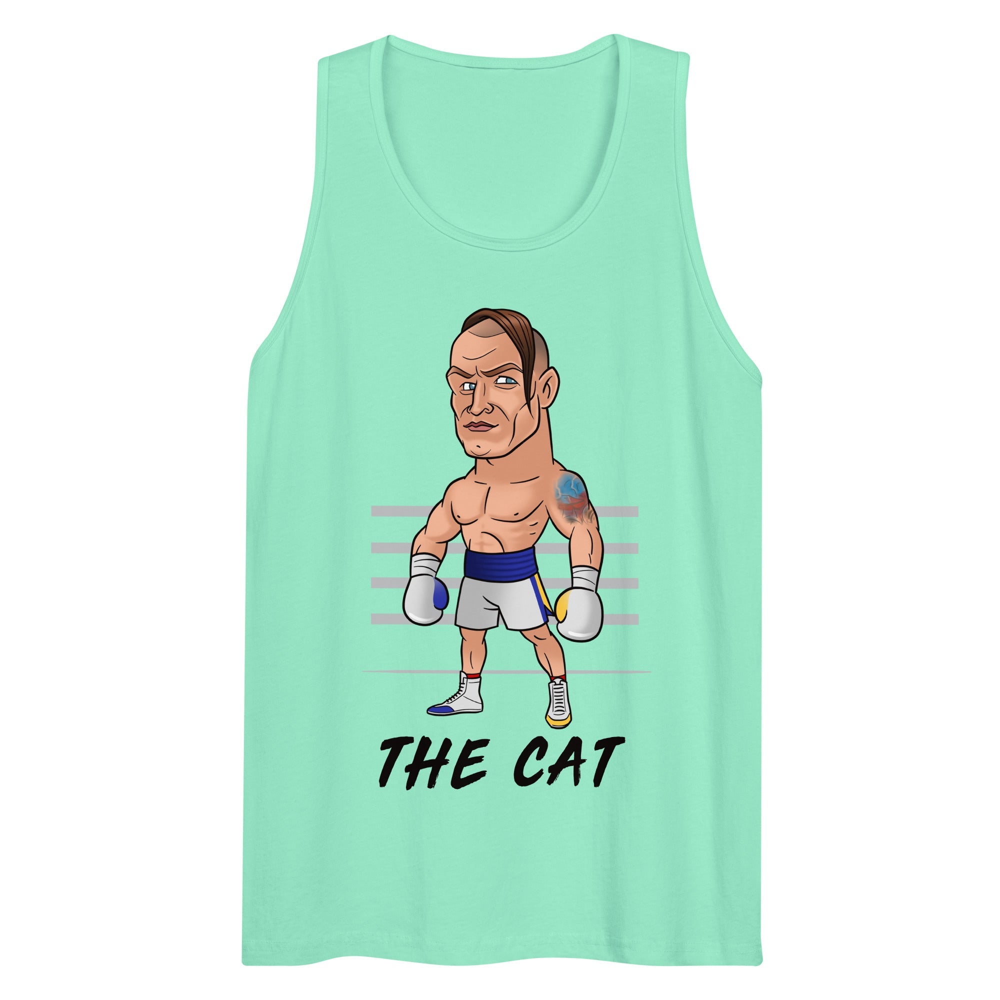 "The Cat" Oleksandr Usyk - Premium Tank Top Tank Top